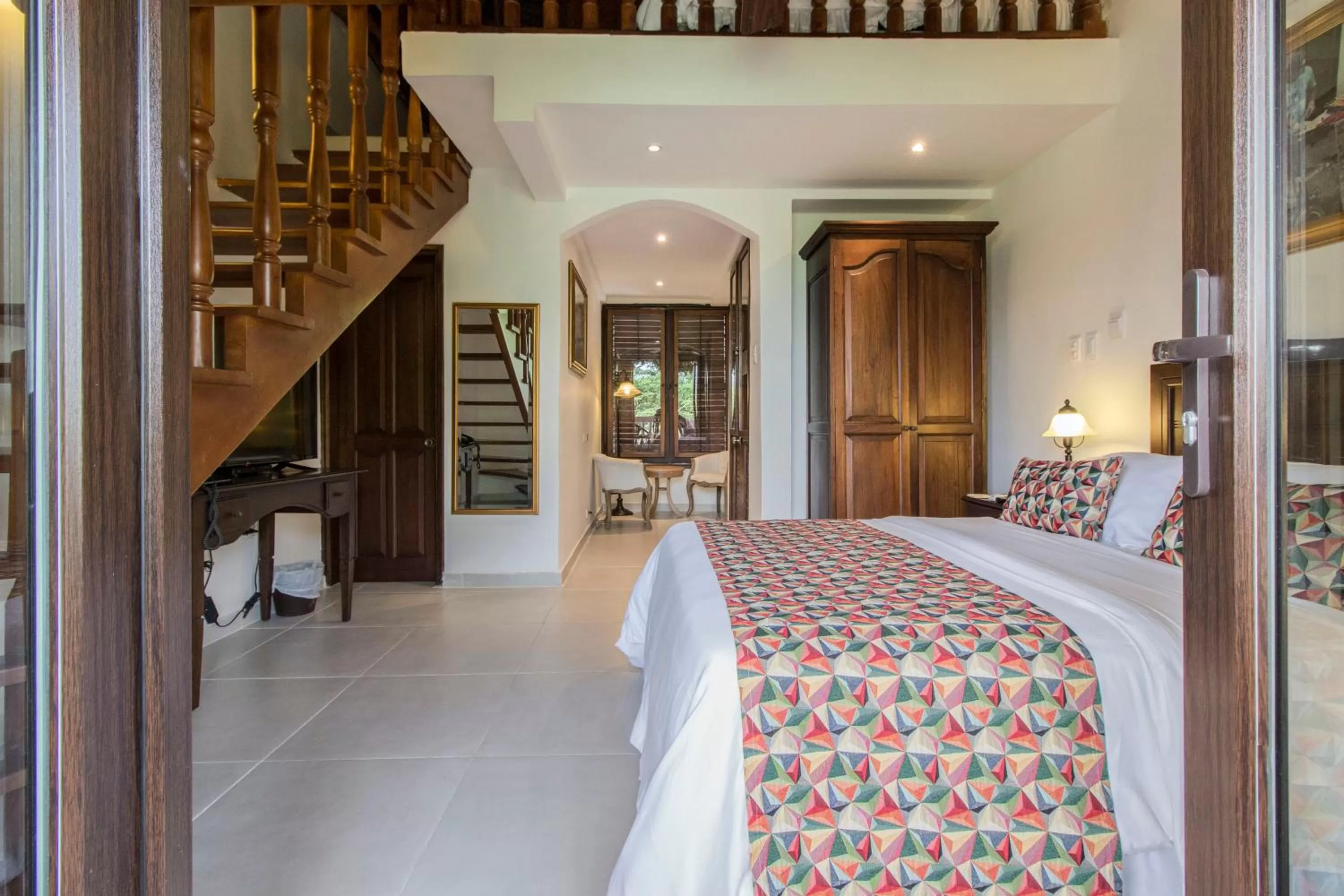 Bed in Hotel Casa La Fe