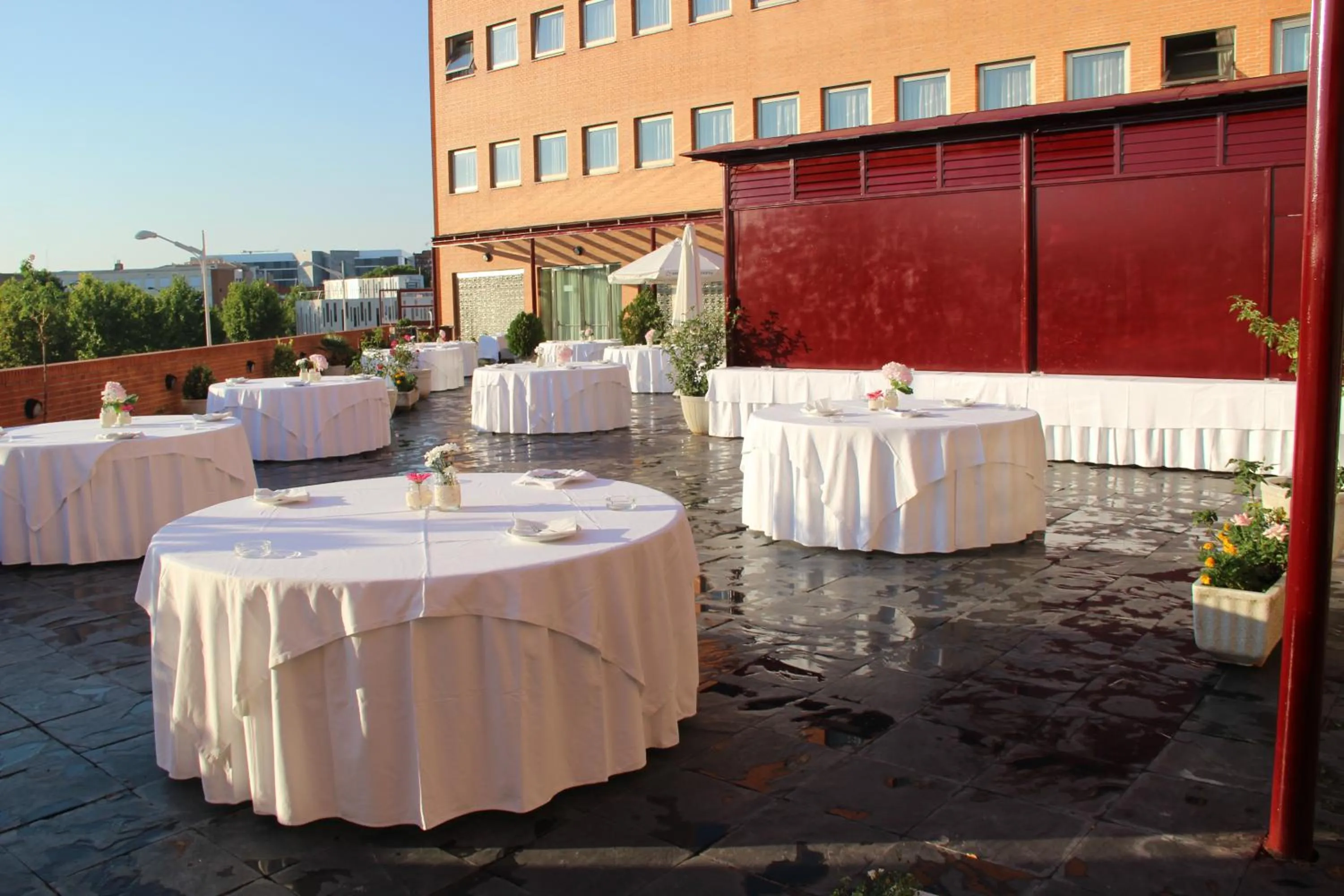 Balcony/Terrace in Hotel Universidad