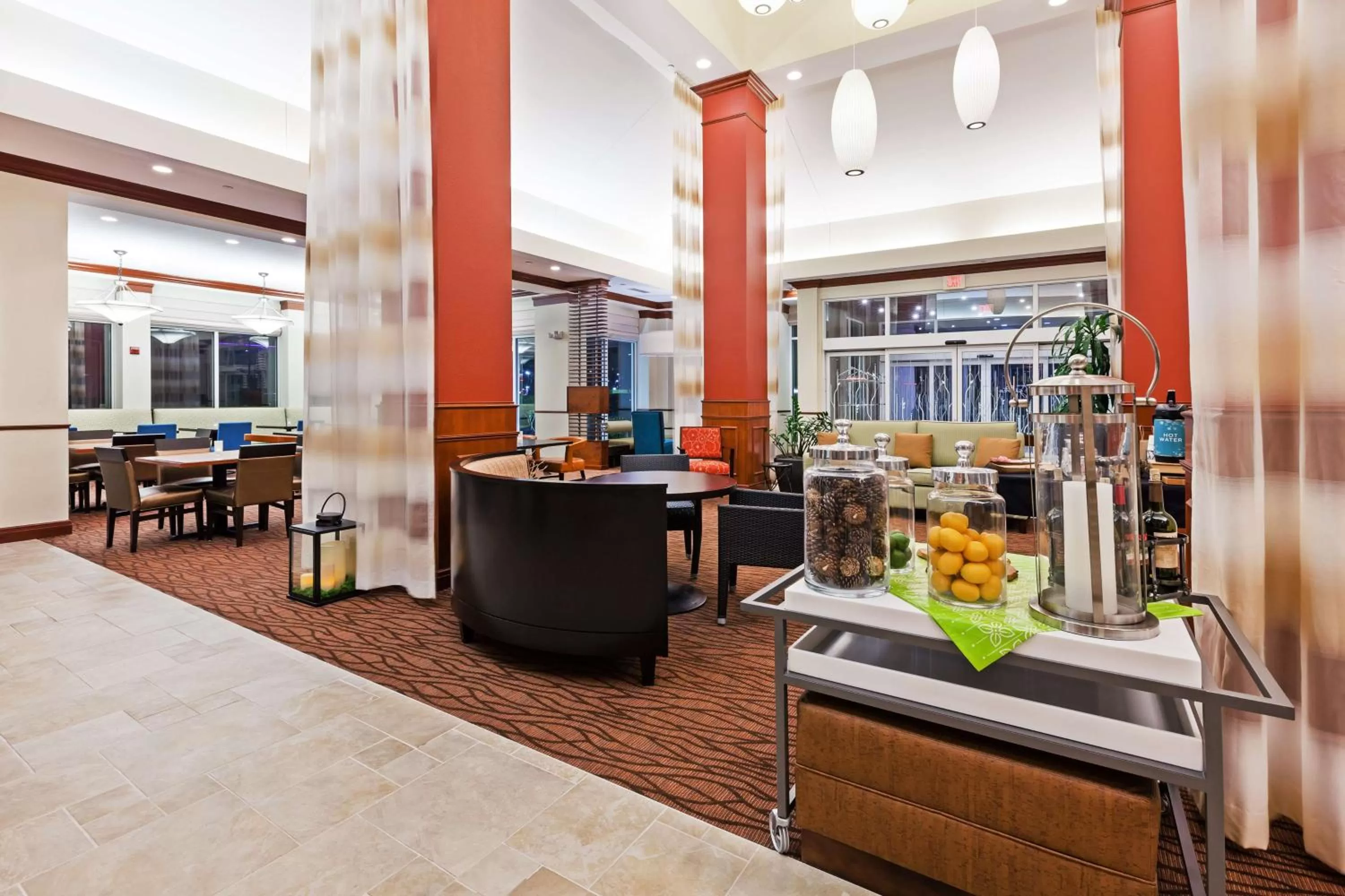 Lobby or reception in Hilton Garden Inn Corpus Christi