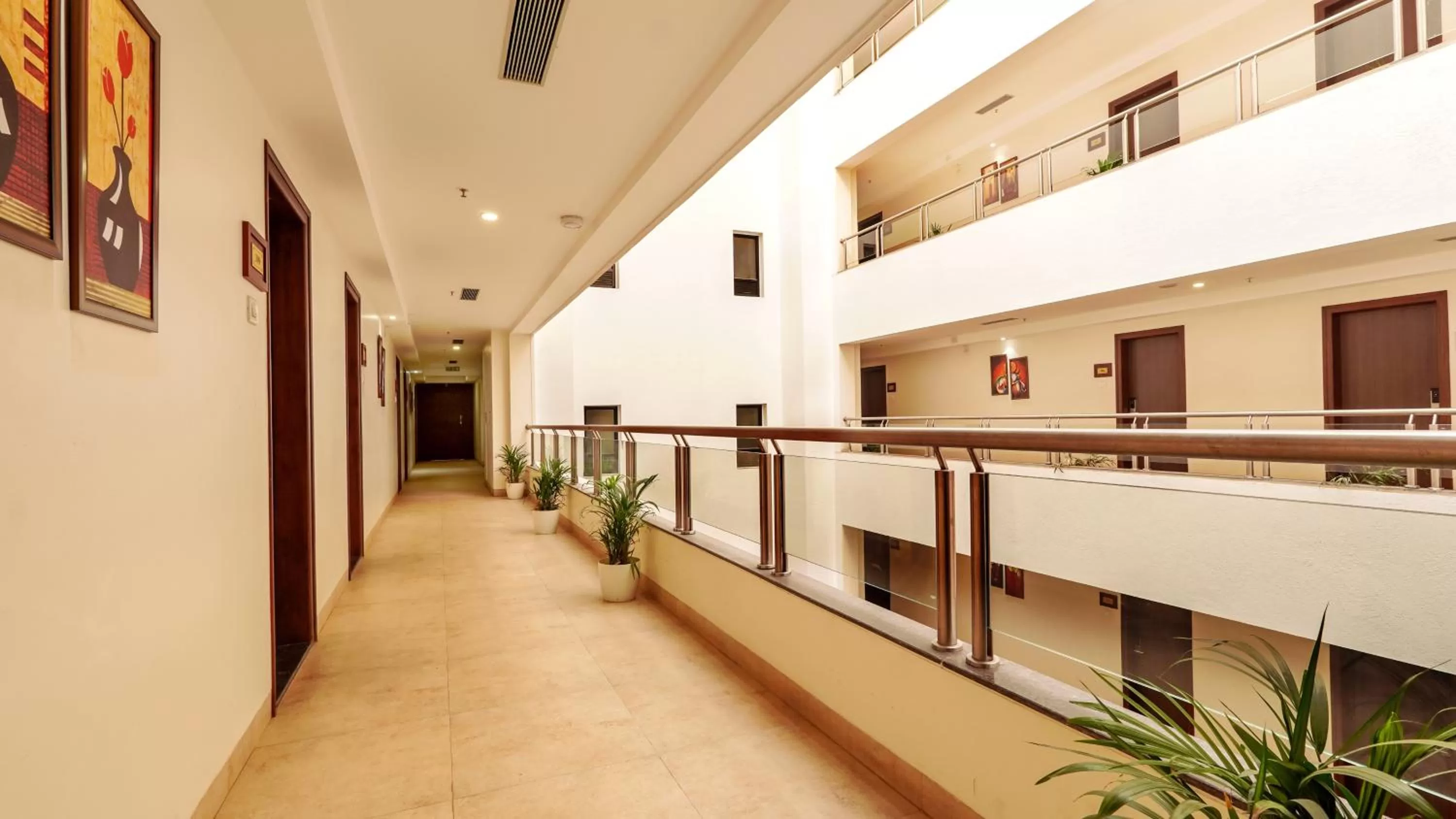 Property building in Magnus Square Business Hotel near Pune Airport