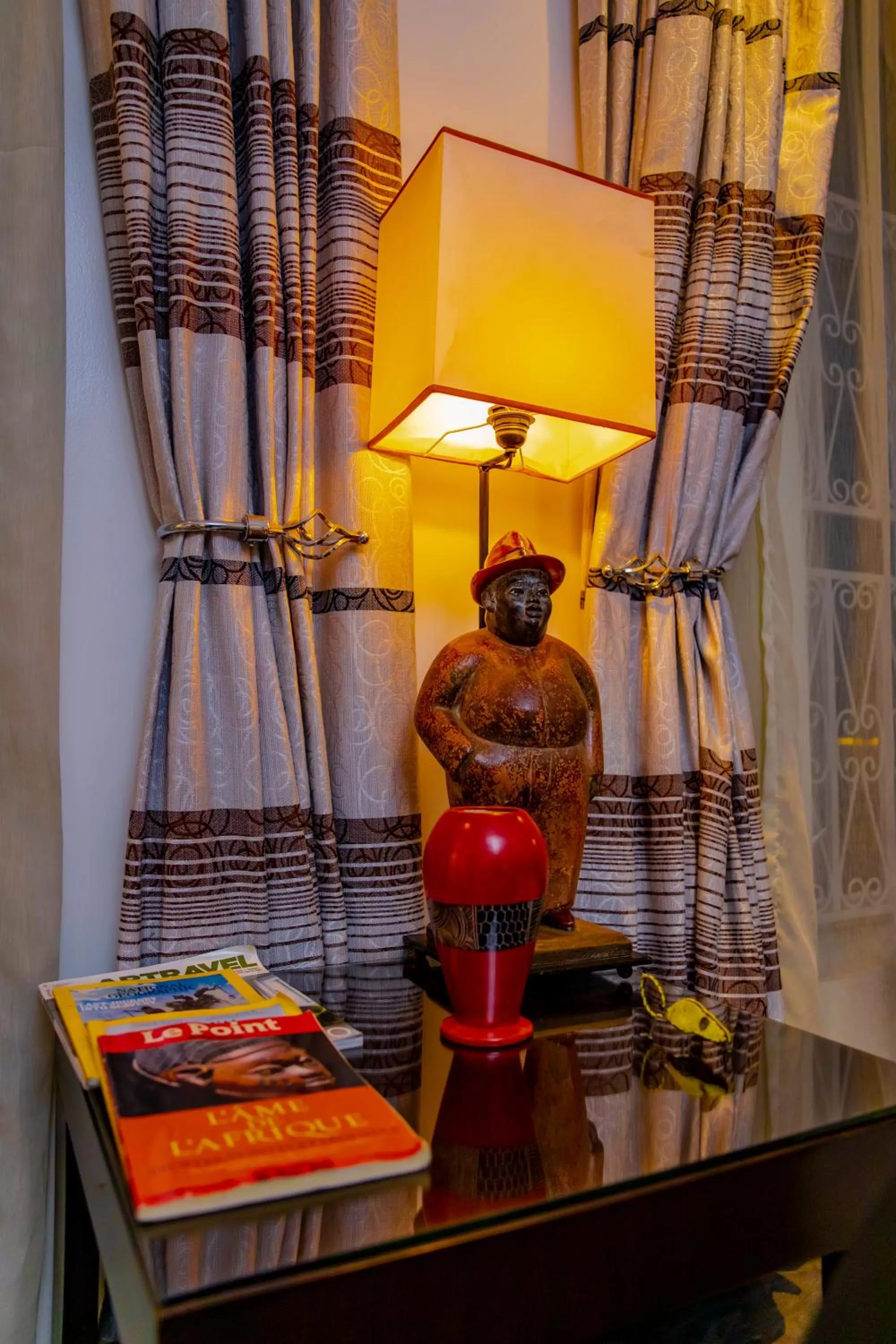 Decorative detail in Villa Asimba