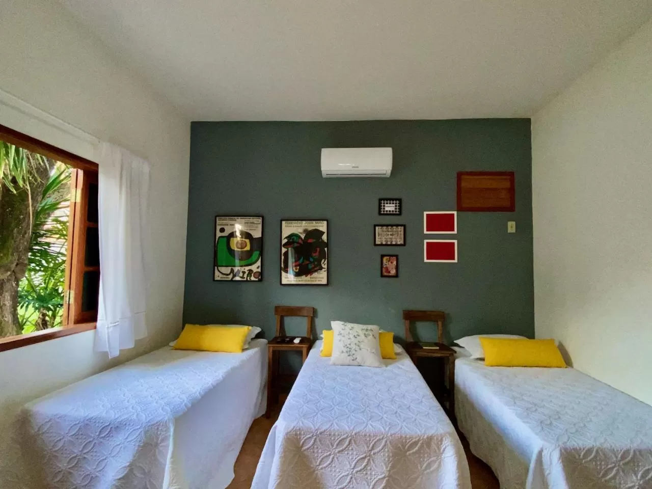 Bed in Pousada Nossa Terra