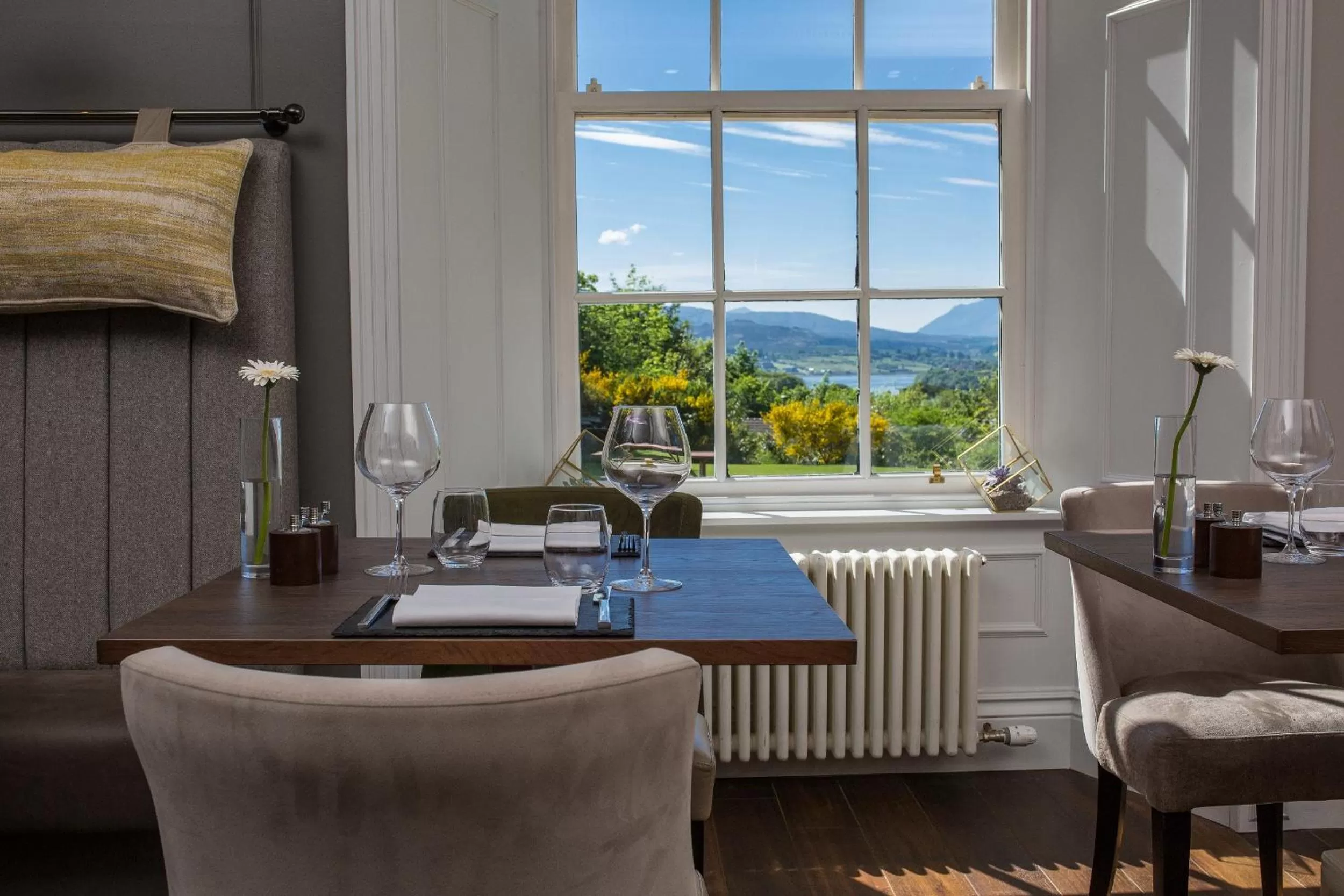 Dining area in Marmalade