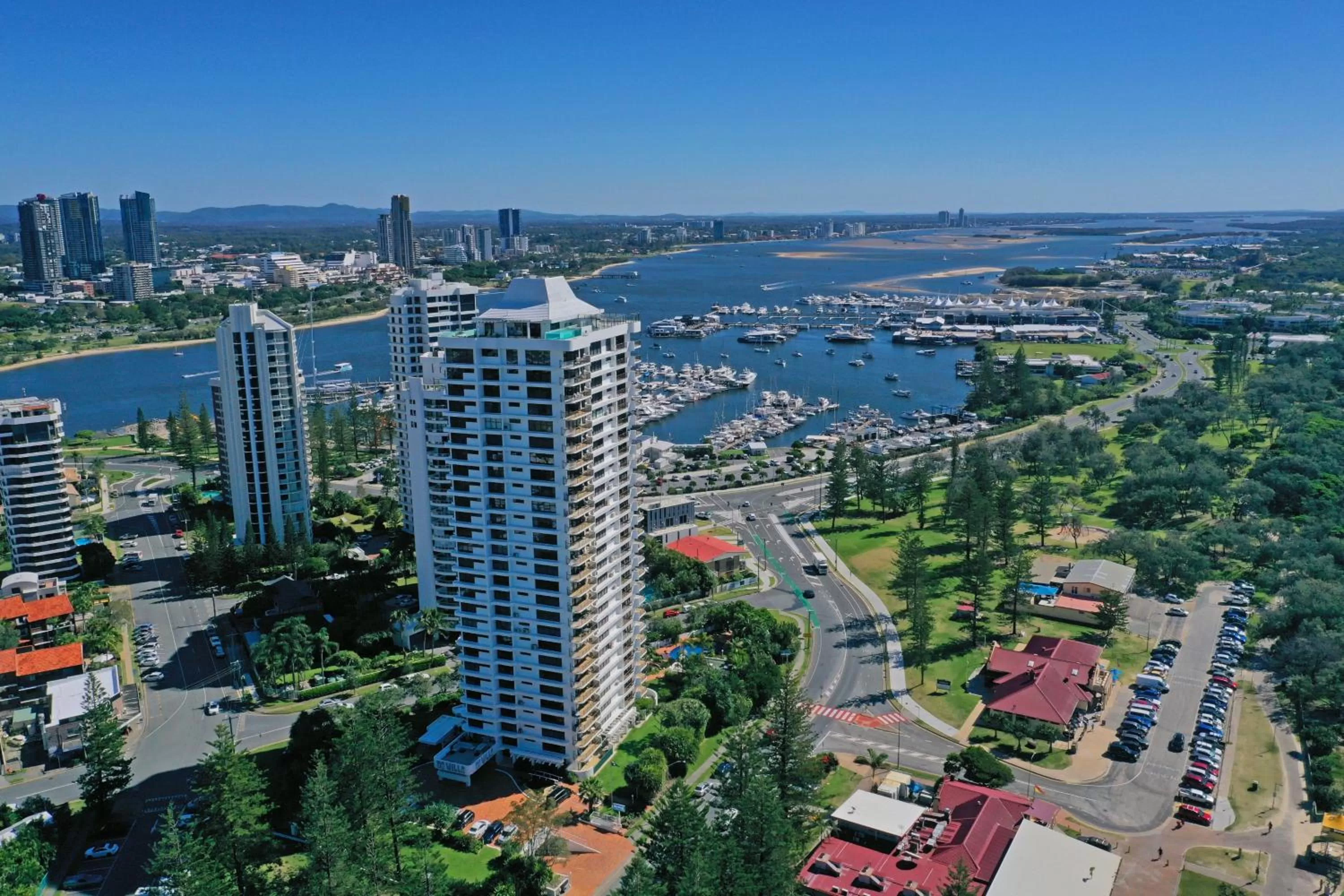 Property building in De Ville Apartments