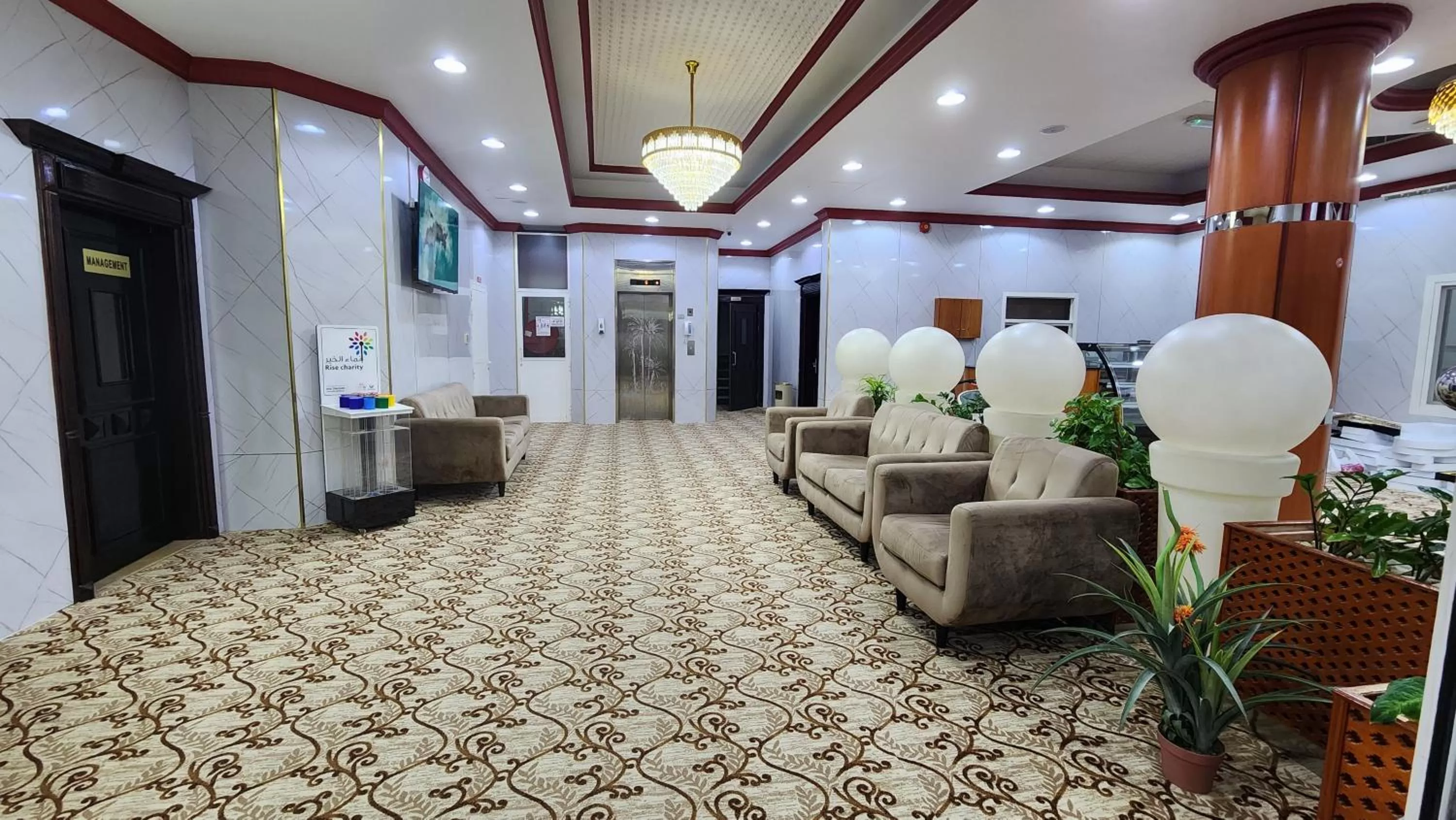 Seating area in Ruwi Beach Hotel Apartments - MAHA HOSPITALITY GROUP