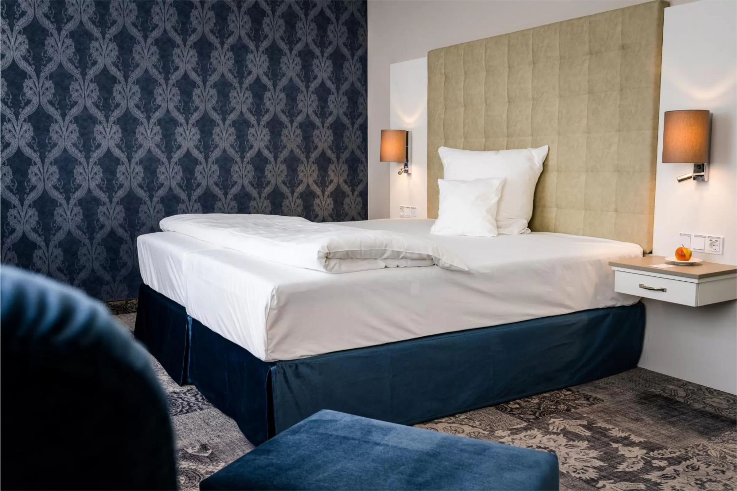 Bed in Schlosshotel Bad Neustadt