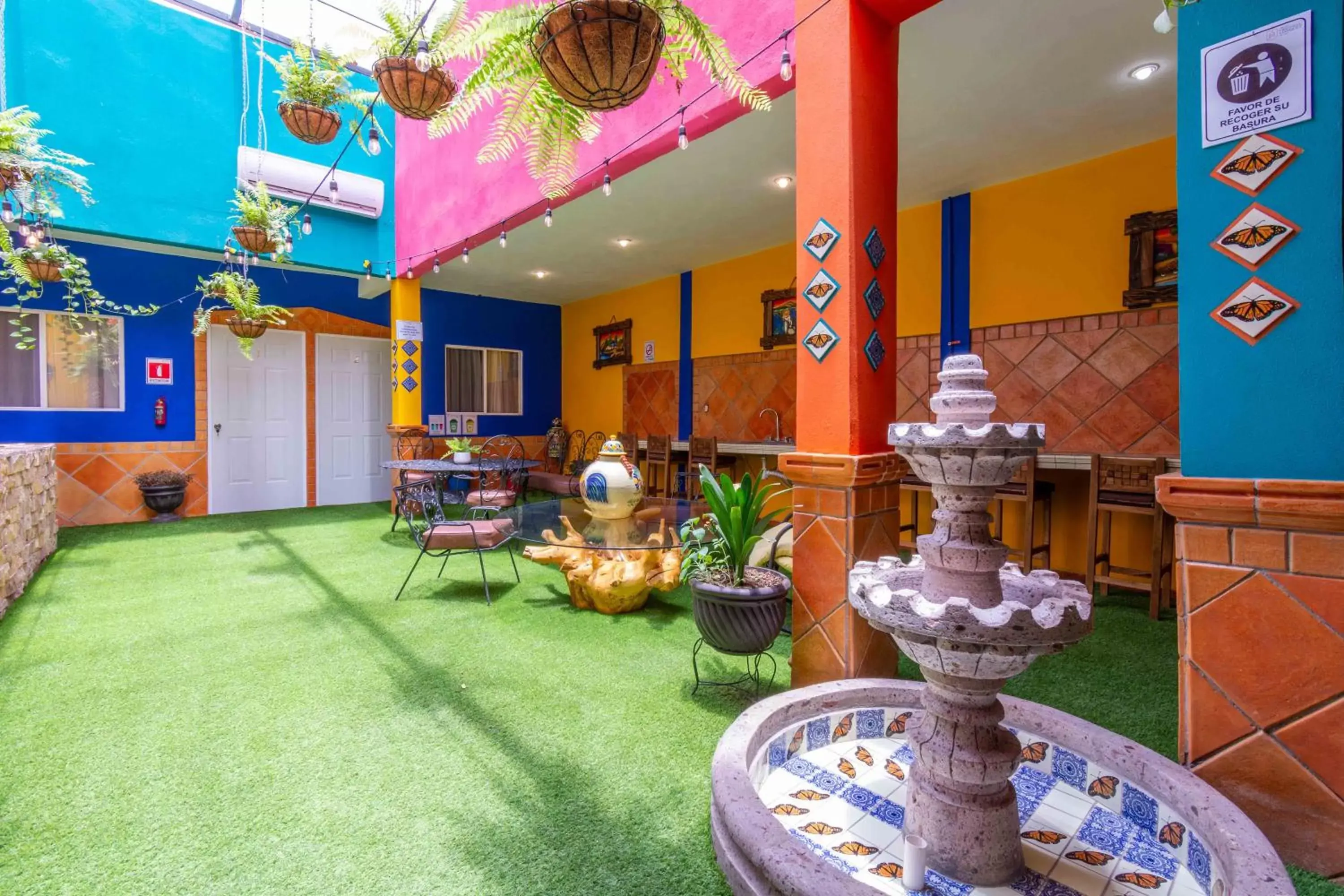 Patio in Hostería Casa Miranda Marquez Patio in Hostería Casa Miranda Marquez