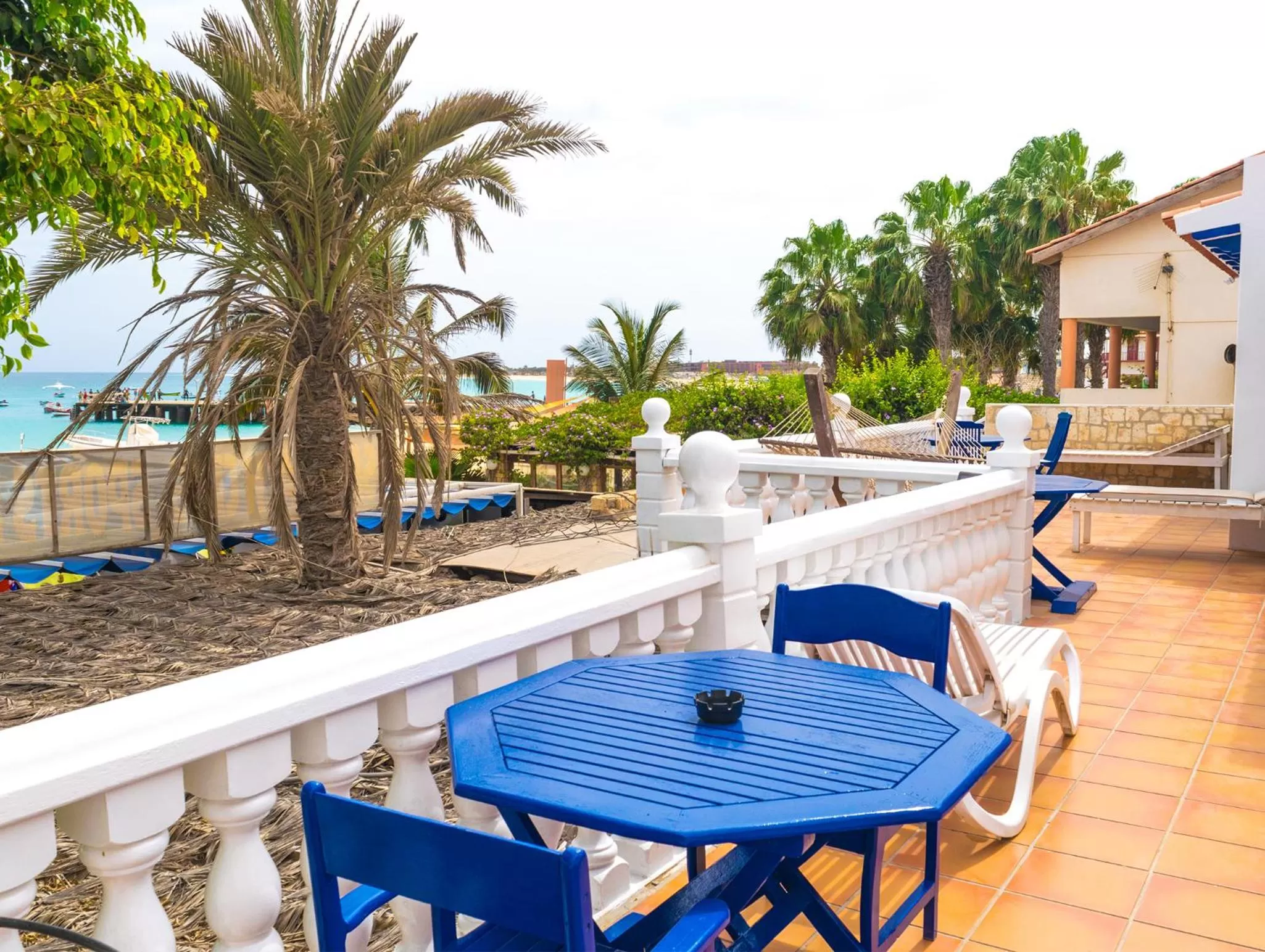 Patio in Sal Beach Club