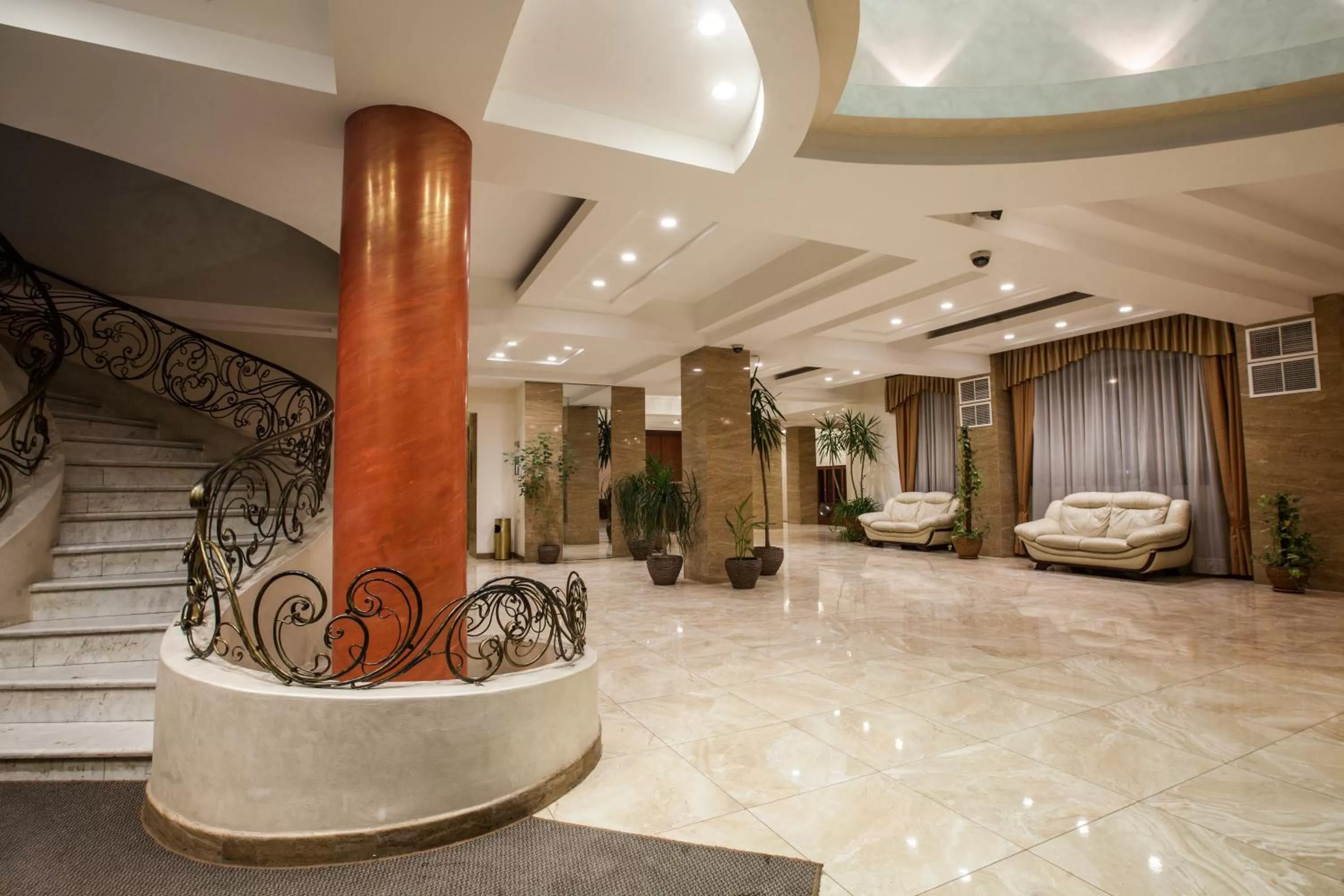 Lobby or reception in Aviatrans Hotel