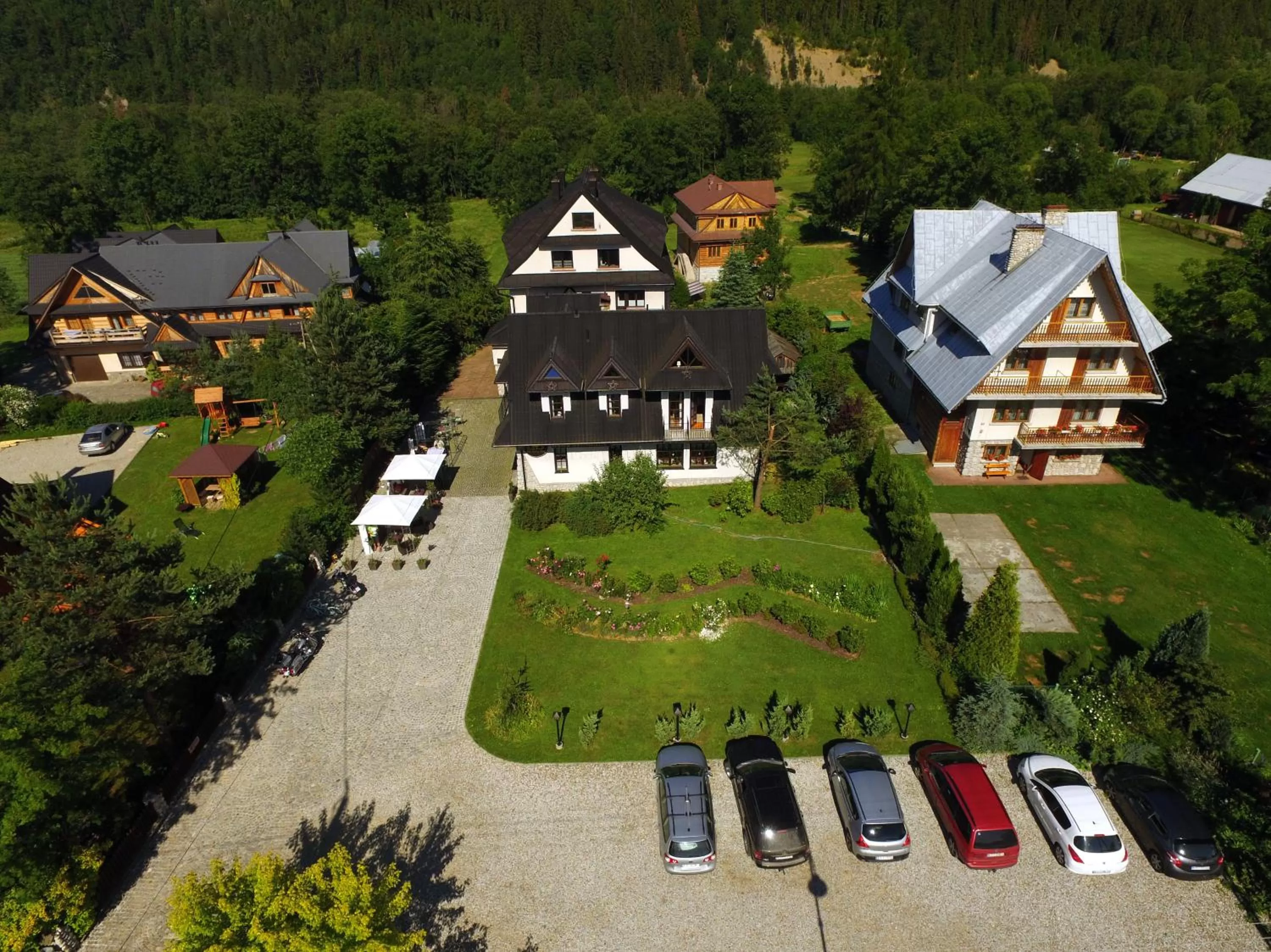 Bird's eye view, Bird's-eye View in Gościniec i Herbaciarnia Pod Złotą Łyżwą