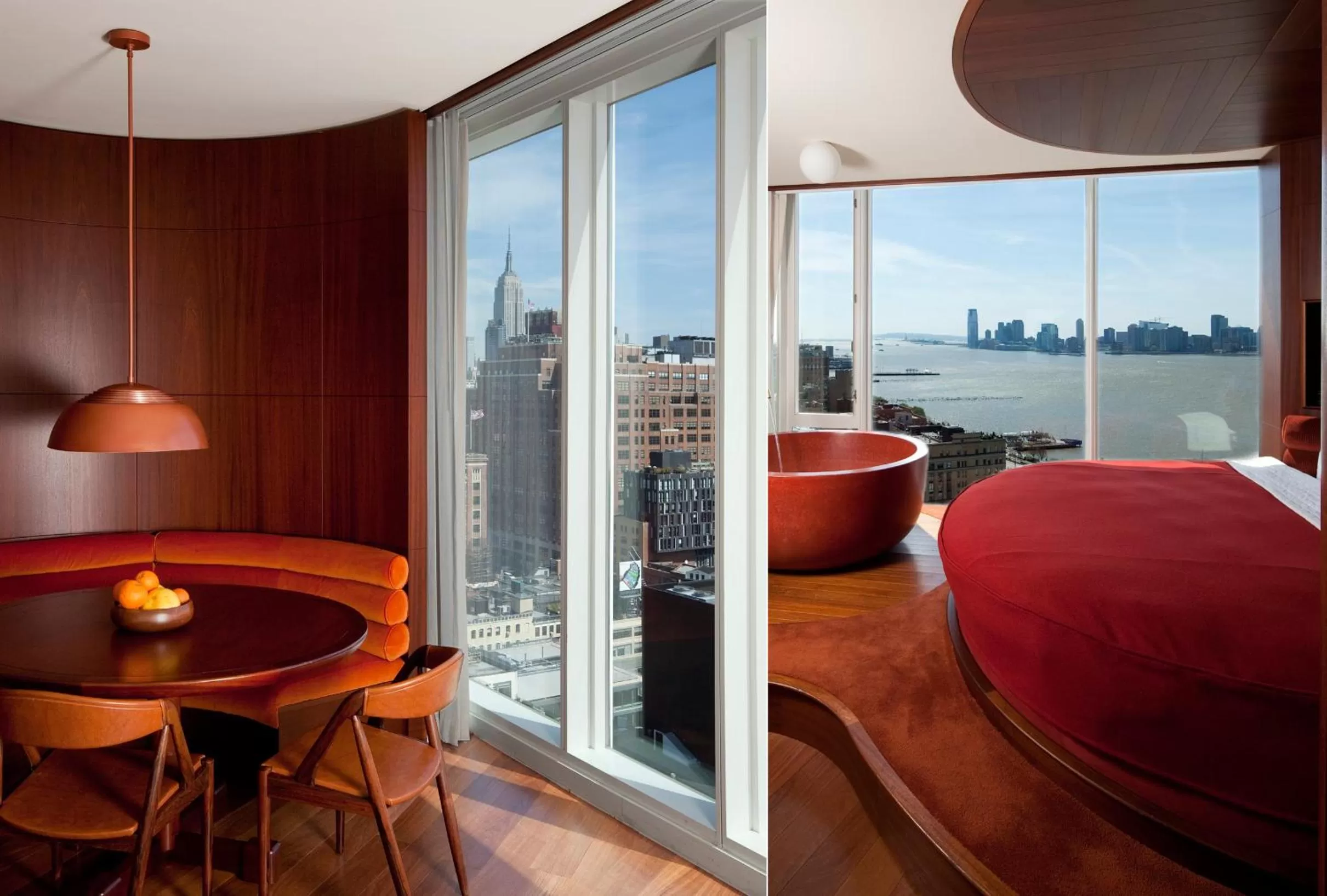 Bed in The Standard, High Line New York