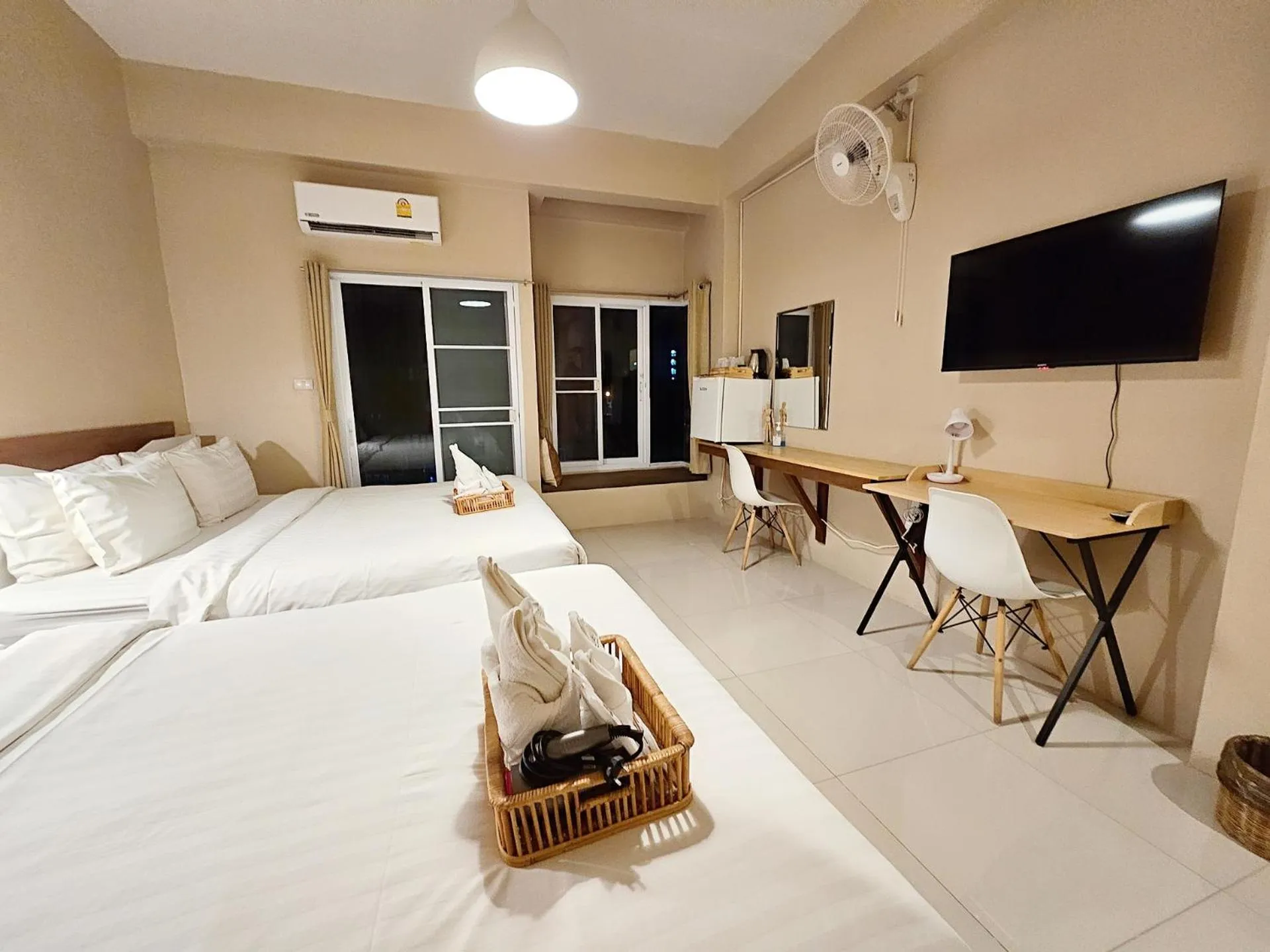 Bed in Habitat Hotel