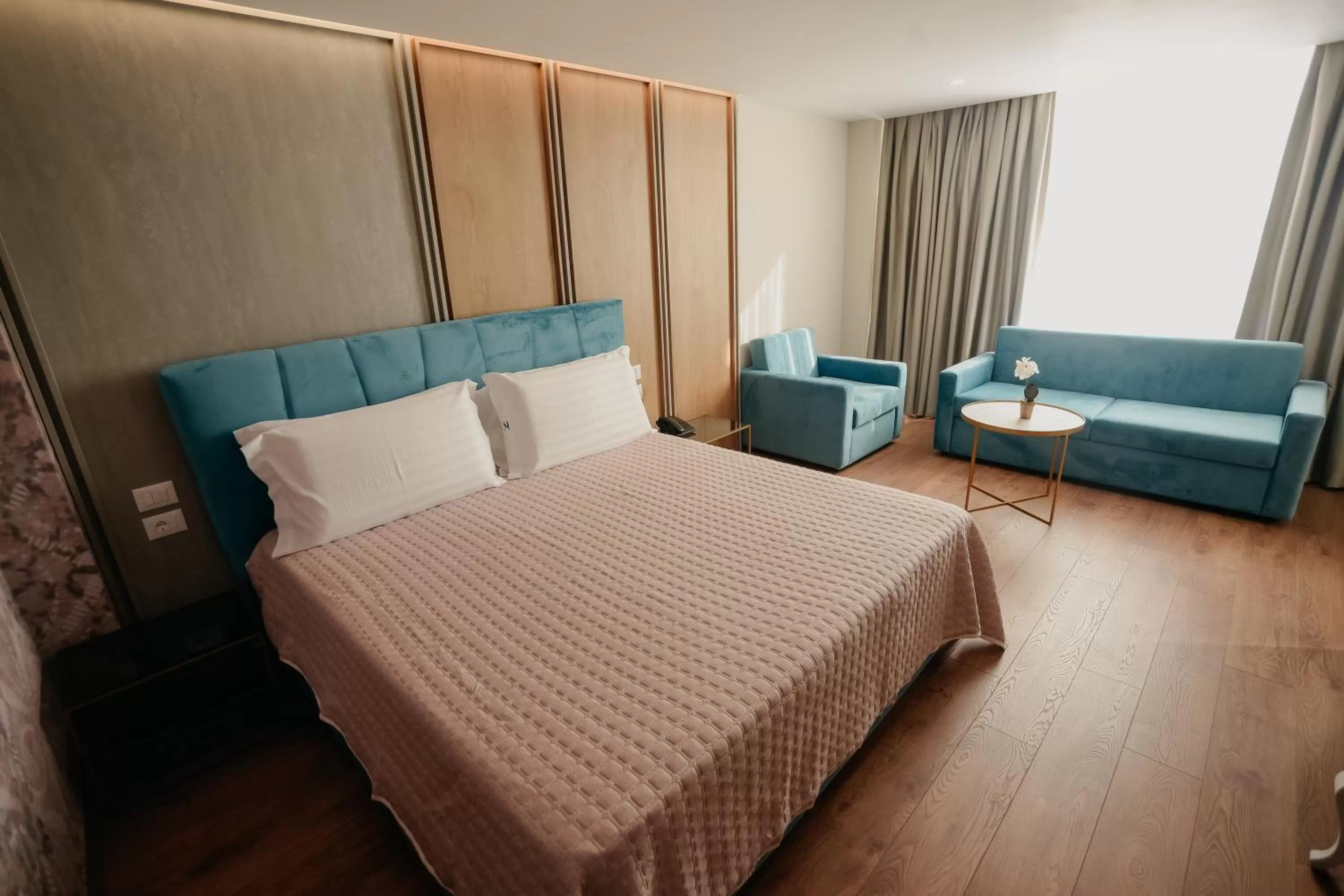 Seating area in Martiness Hotel Durres