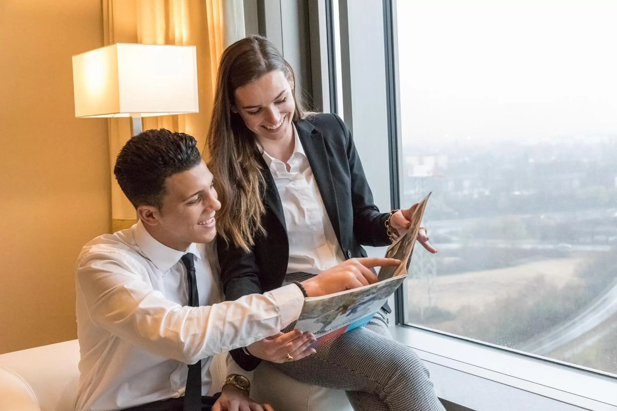 People in Van der Valk Hotel Düsseldorf