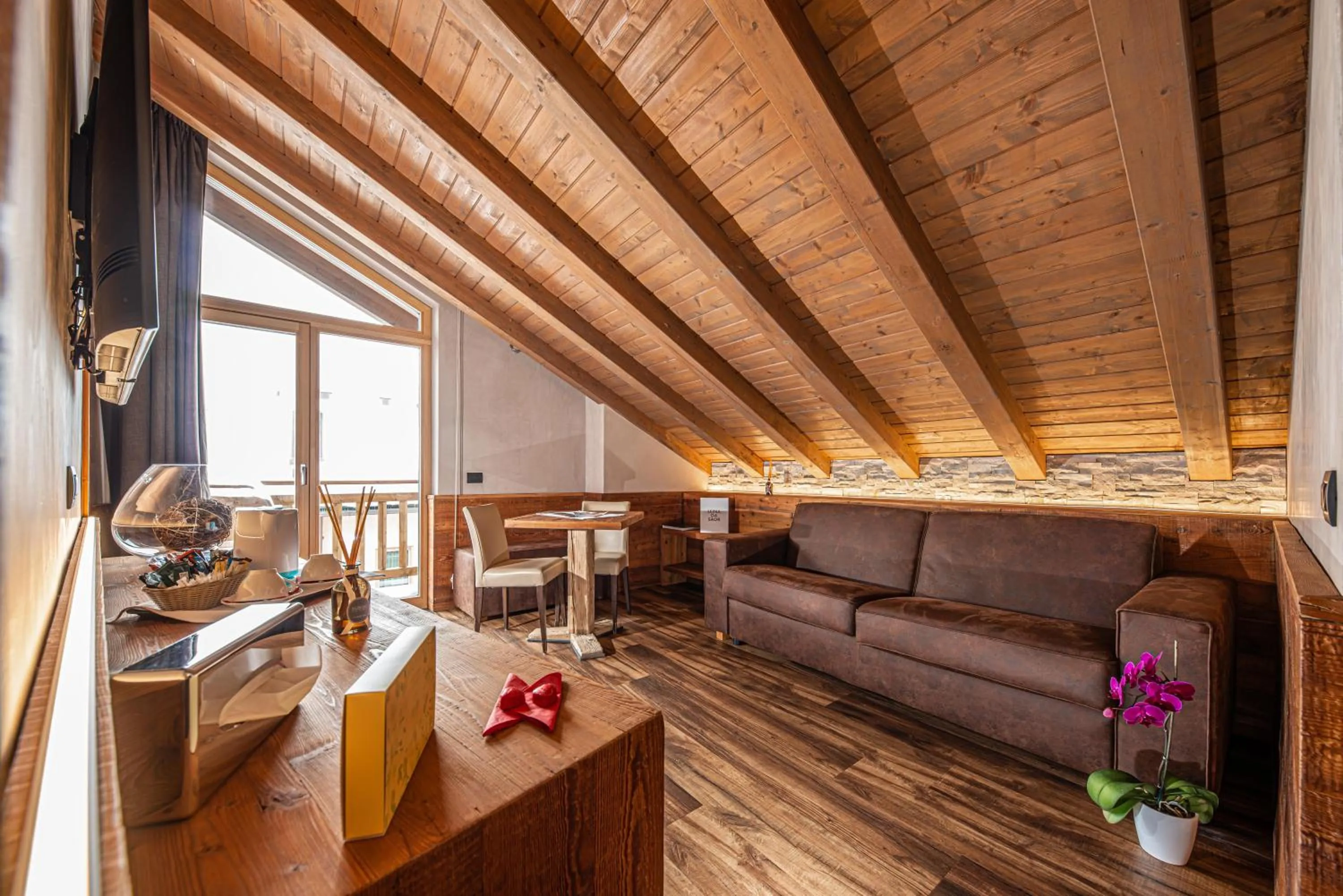 Living room in Bivio Hotel Plaza