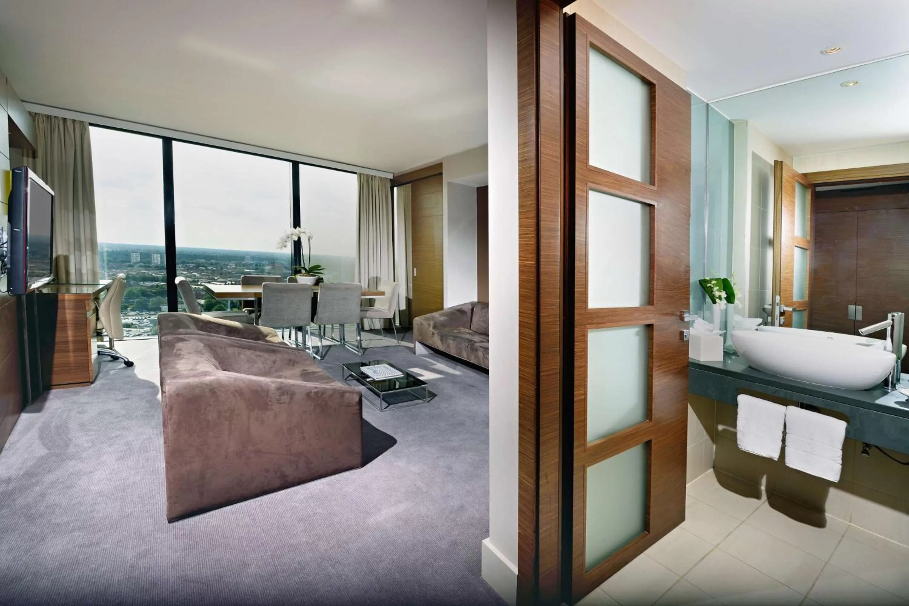 Bedroom in Hilton Manchester Deansgate