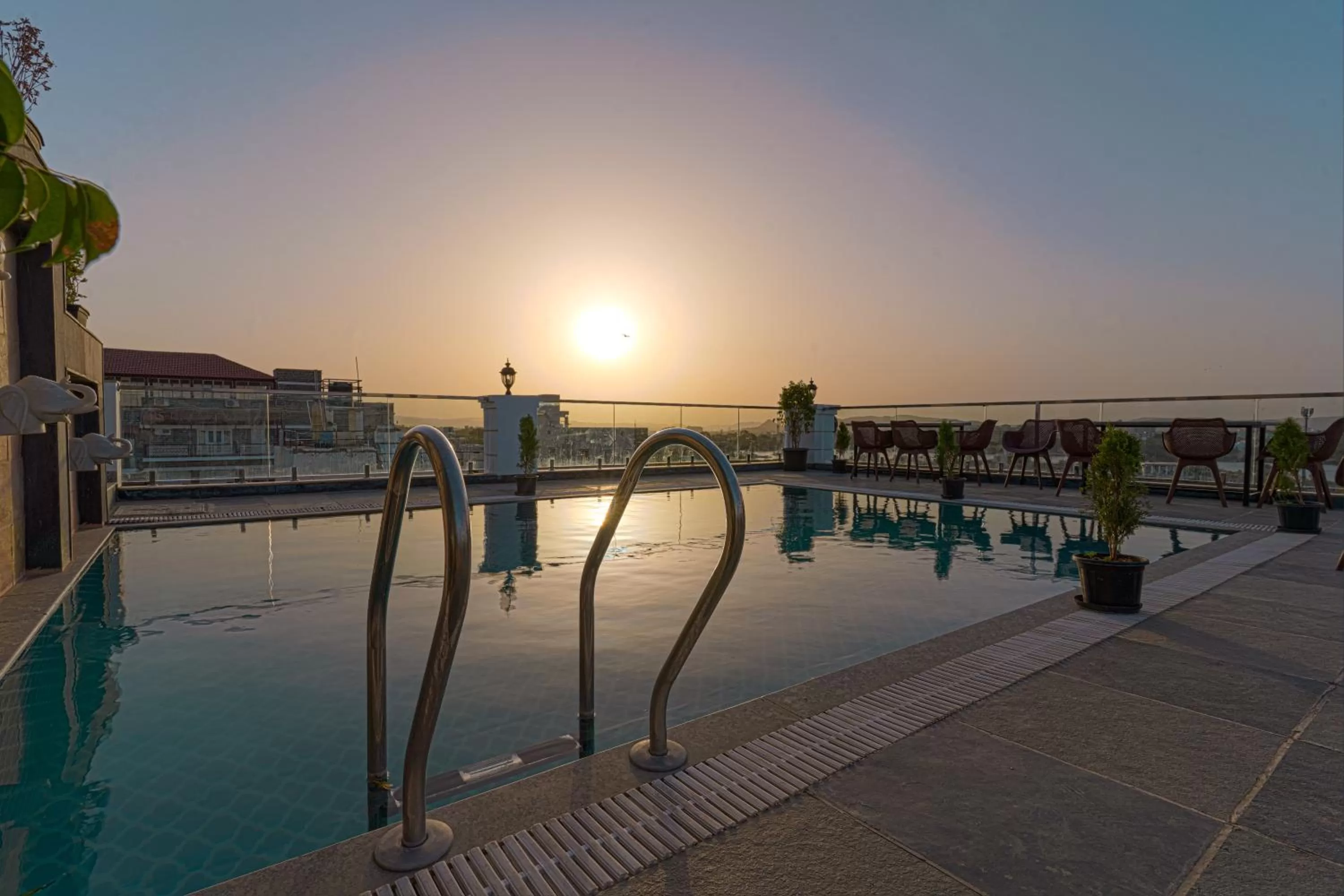 Swimming pool in Revaas Lake View Boutique Stay