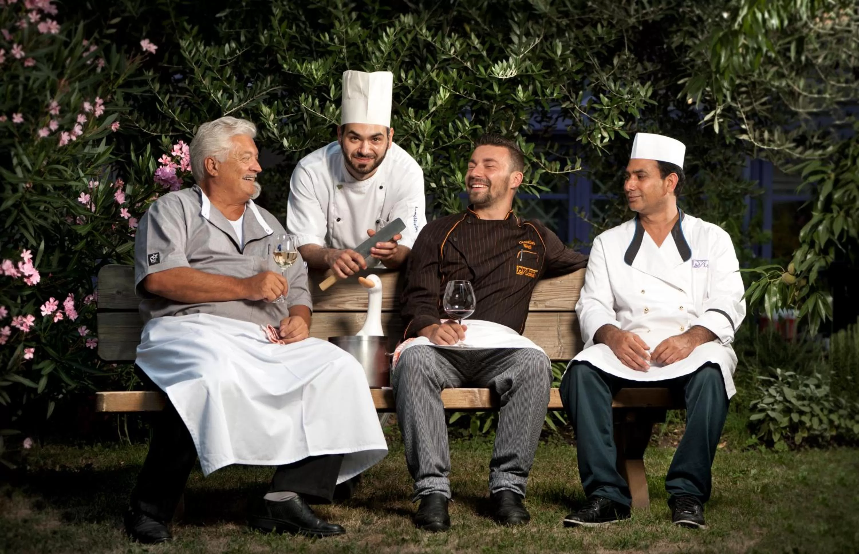 People in Hotel Ristorante Lewald