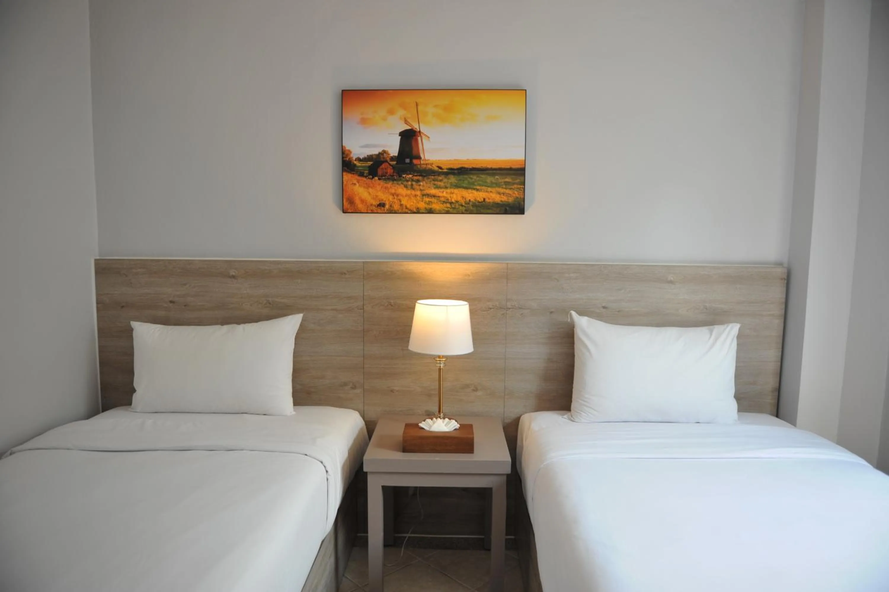 Bed in Drop Inn Bangkok