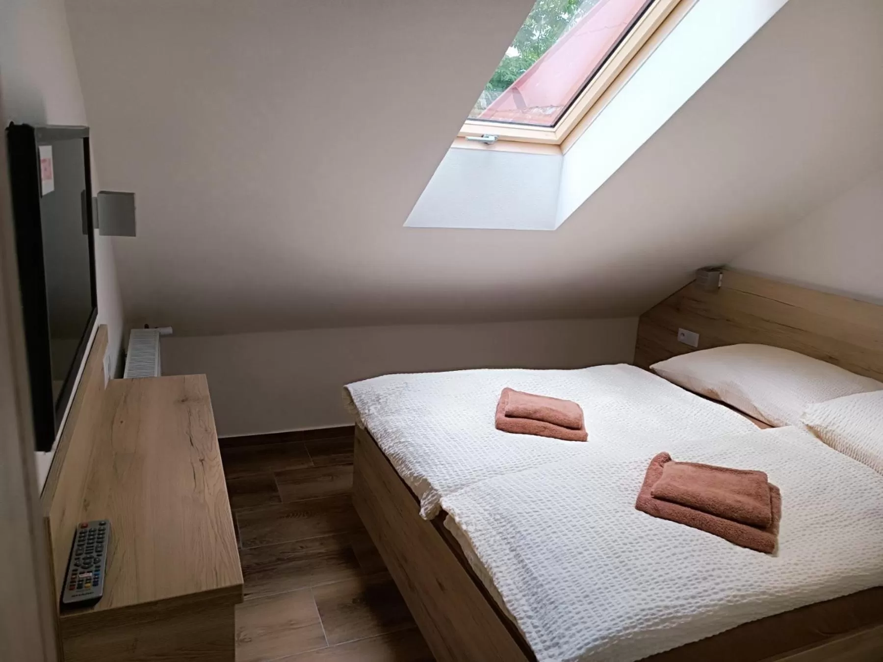 Bed in Hotel U Kociana