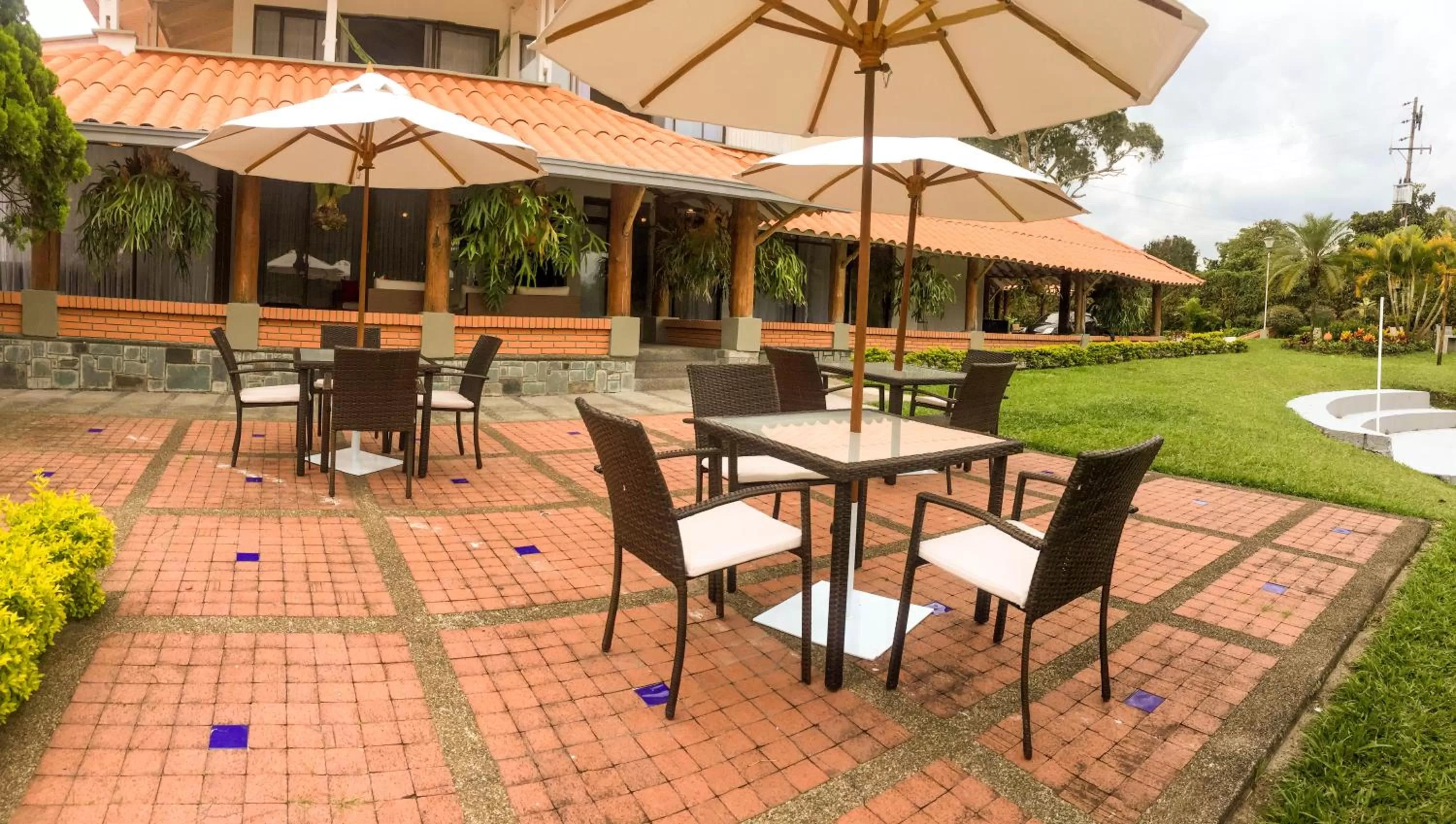 Patio in Cotinga Hotel Spa