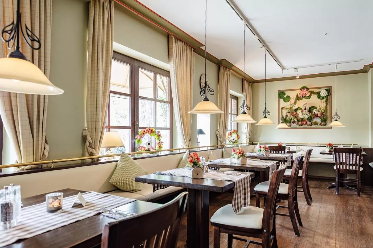 Restaurant/places to eat in Hotel Zum Zeppelin Hamburg