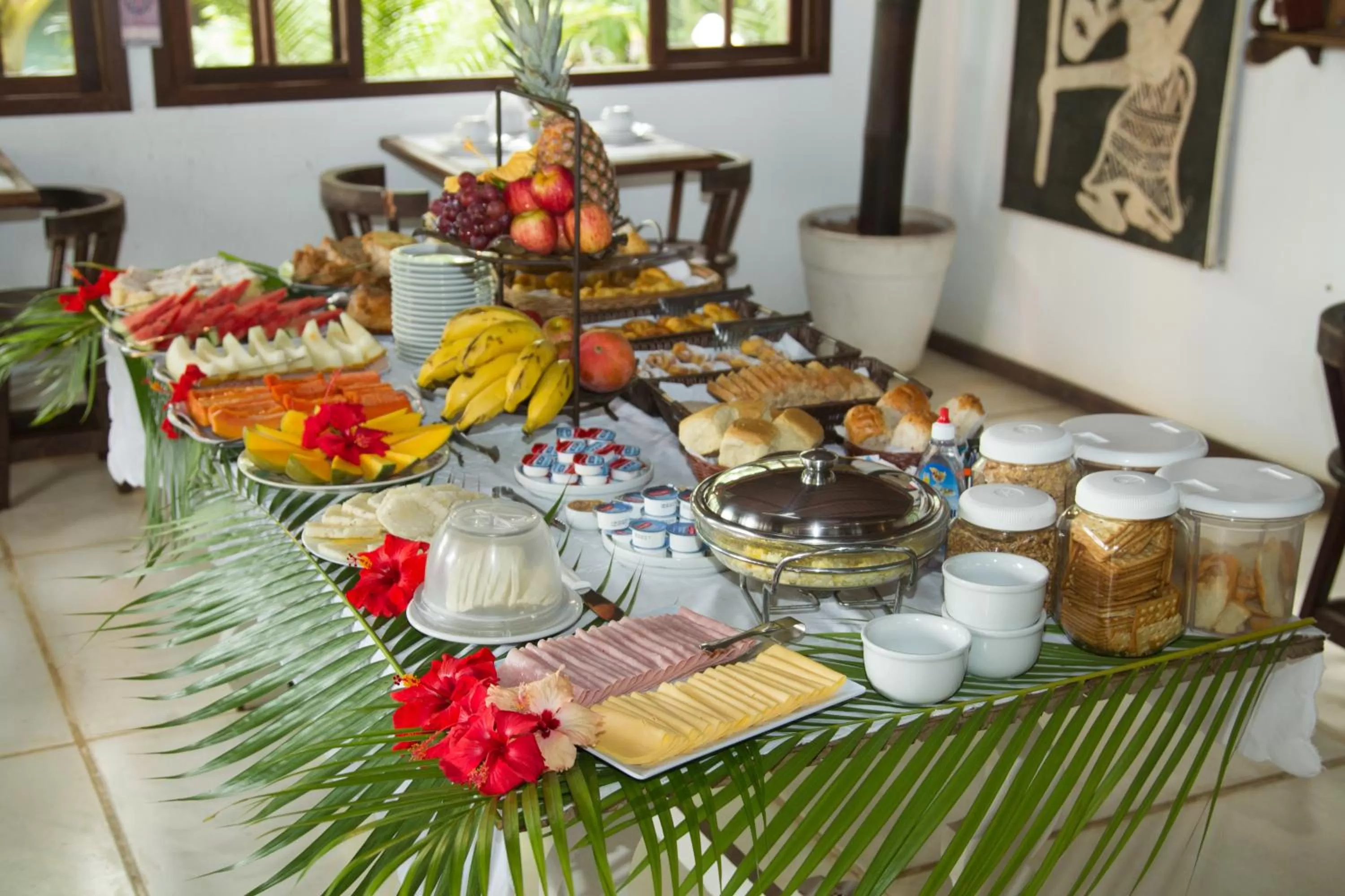 Breakfast in Pousada Afrika