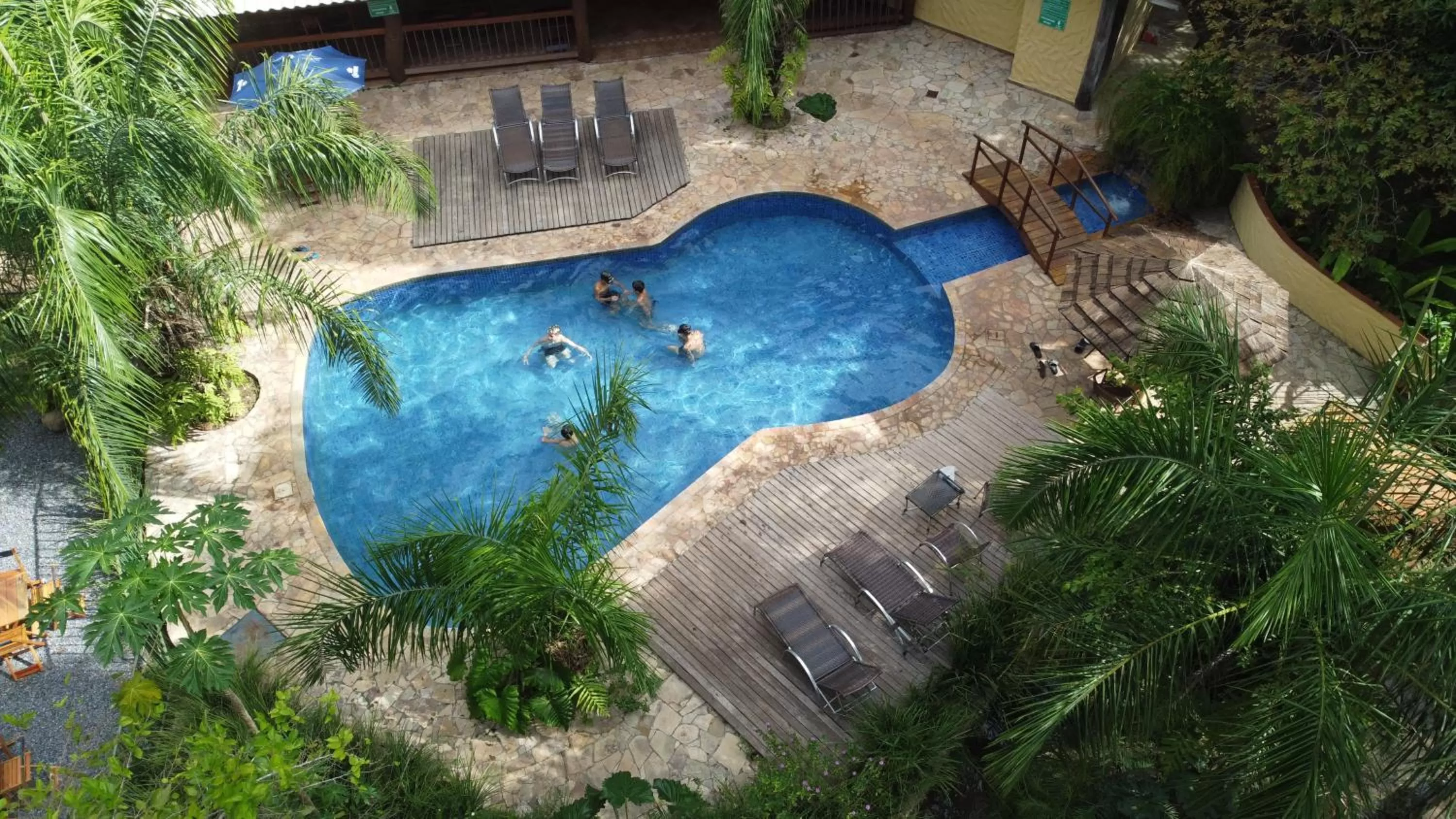 Swimming pool in Hotel Cabanas