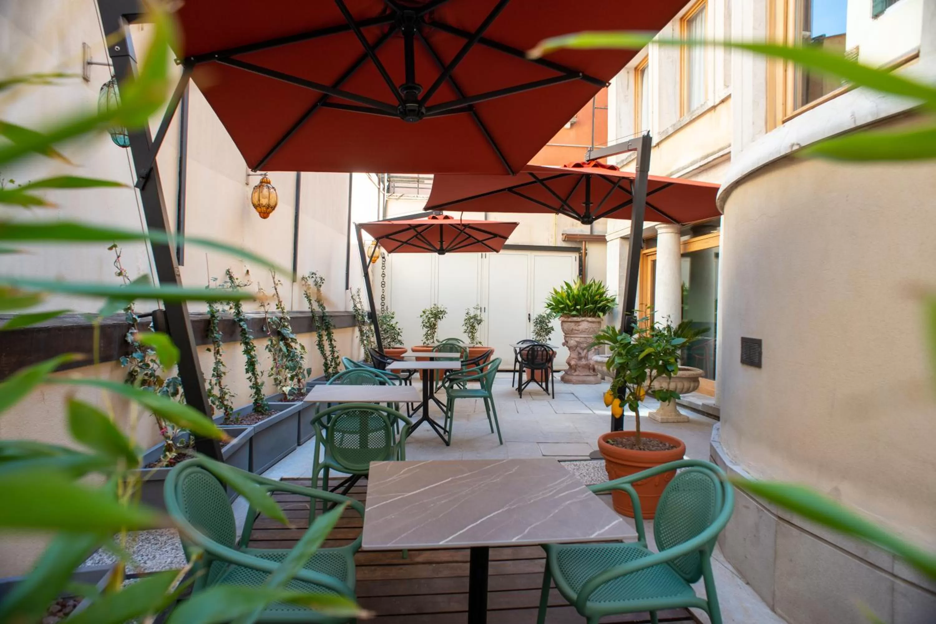 Patio in Palazzina Fortuny