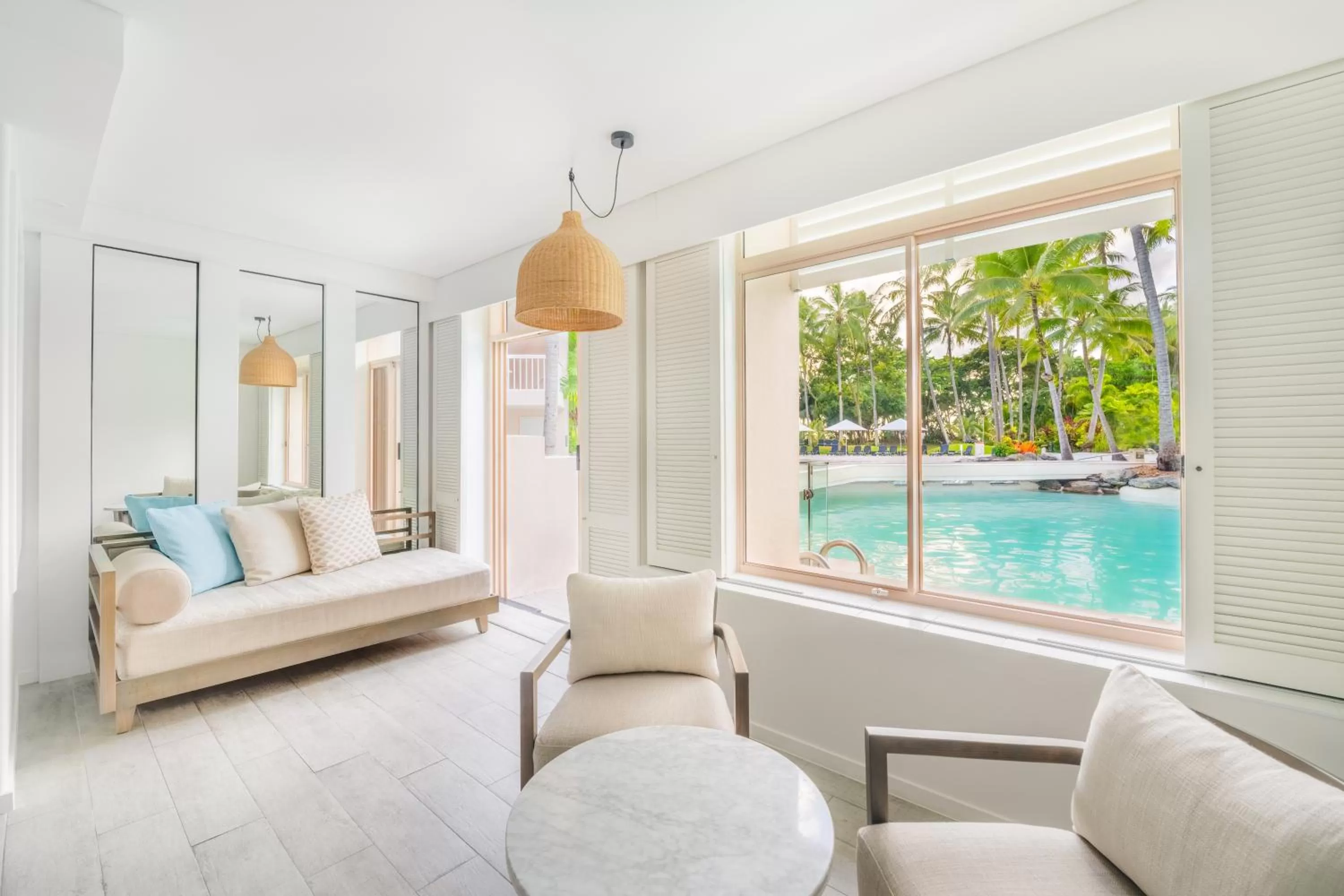 Pool view in Sheraton Grand Mirage Resort, Port Douglas