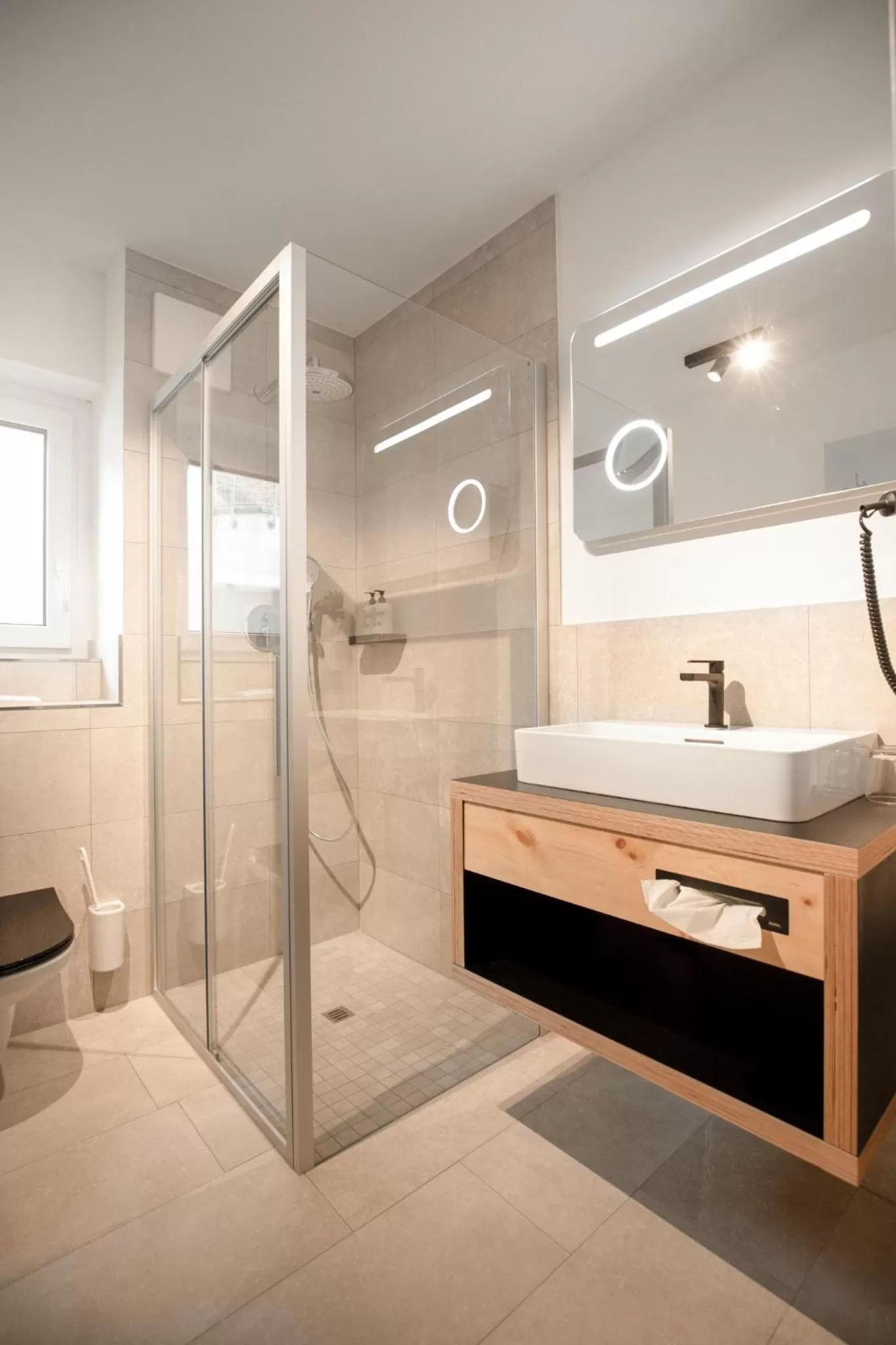 Bathroom in Hotel & Appartements Tiroler Buam