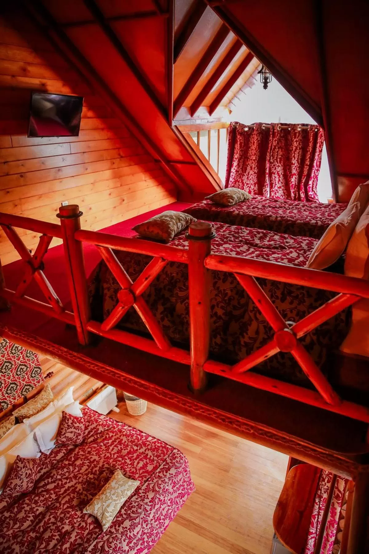 Bed in Queenswood Cottage