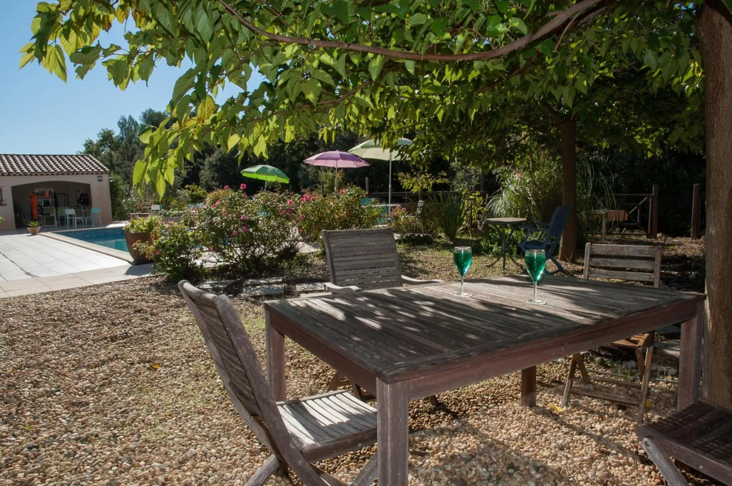 Garden in Le Mas Pinède