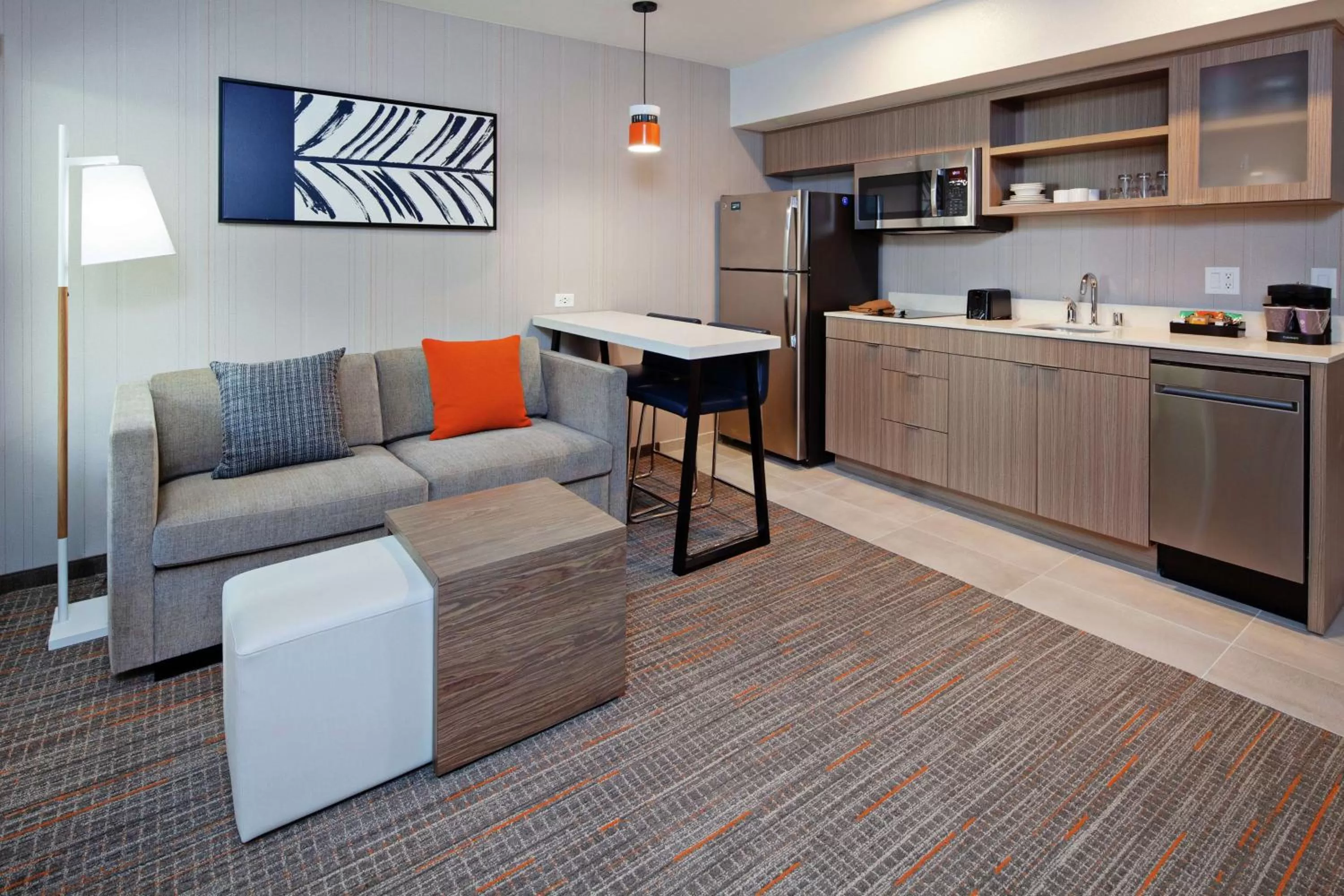 Living room in Homewood Suites By Hilton San Diego Central