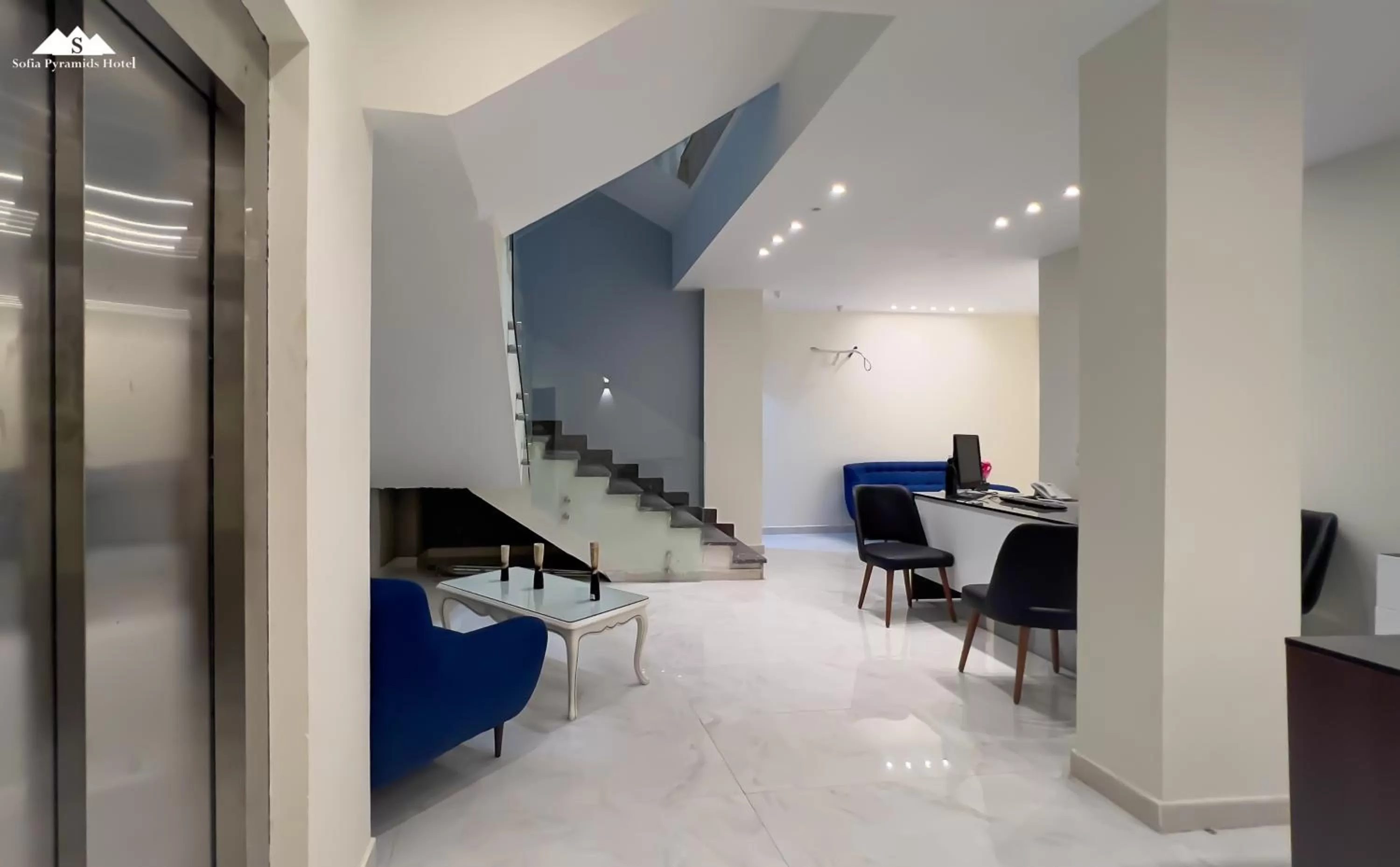 Lobby or reception in Sofia Pyramids Hotel