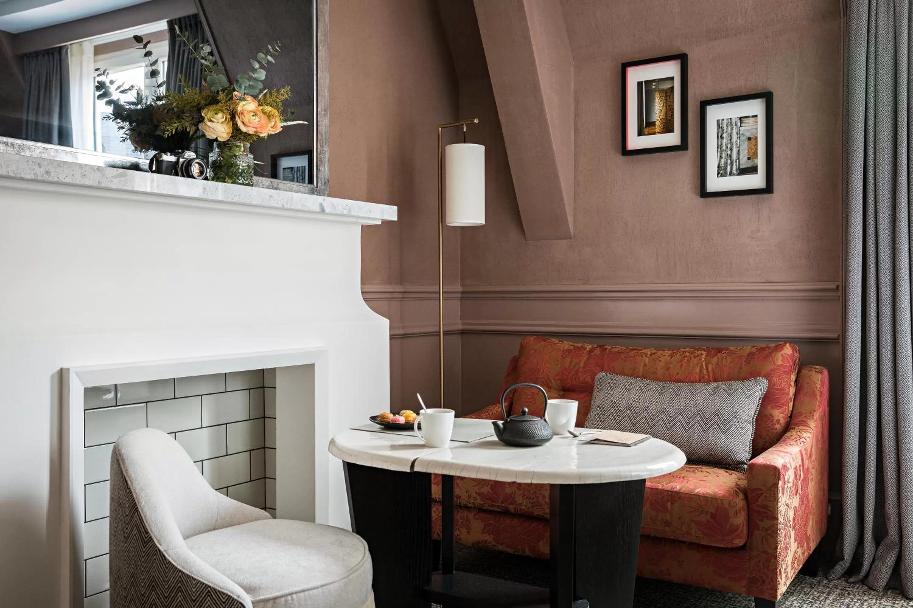 Seating area in Sofitel Le Scribe Paris Opera