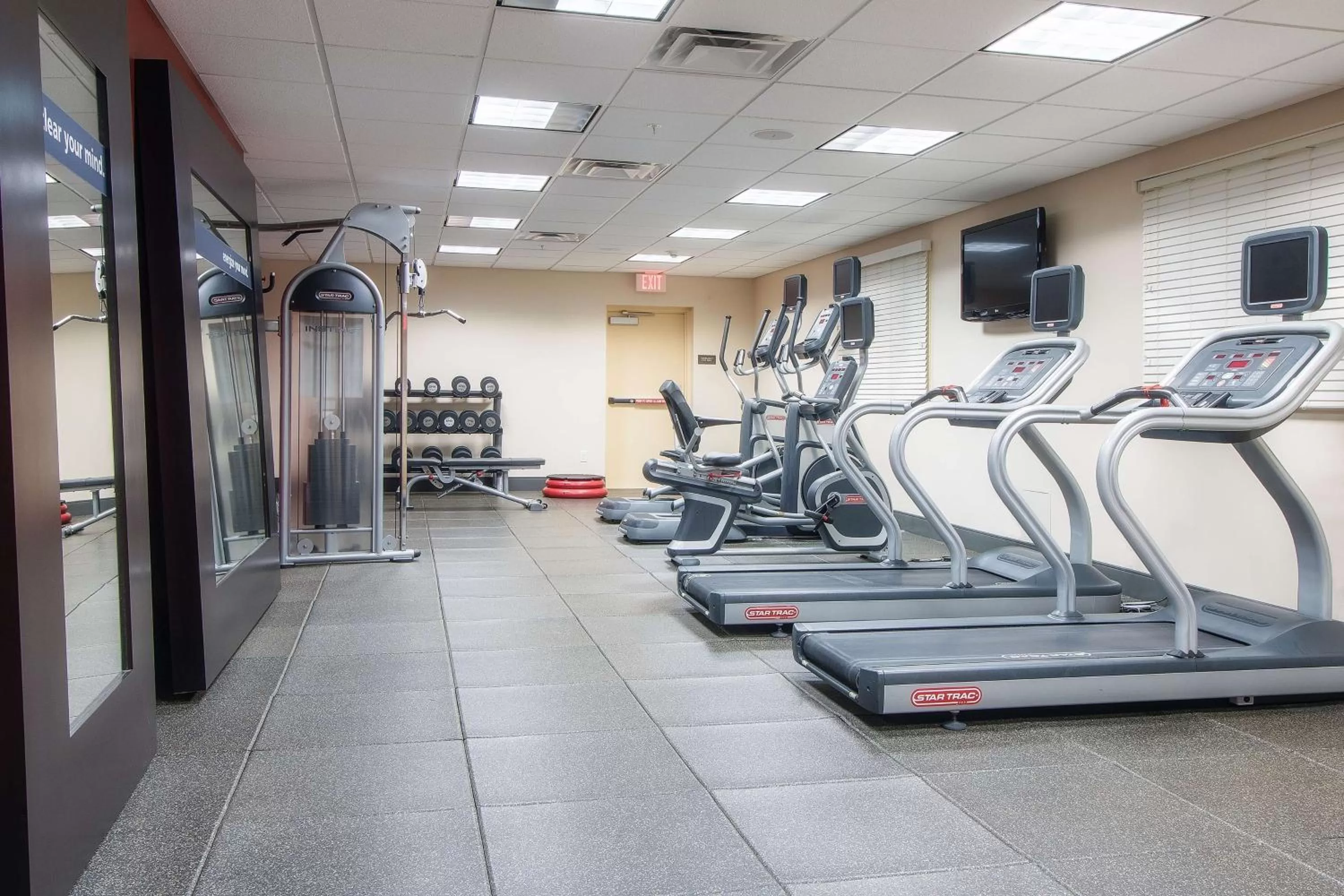 Fitness centre/facilities in Hampton Inn Oxford/Miami University Area