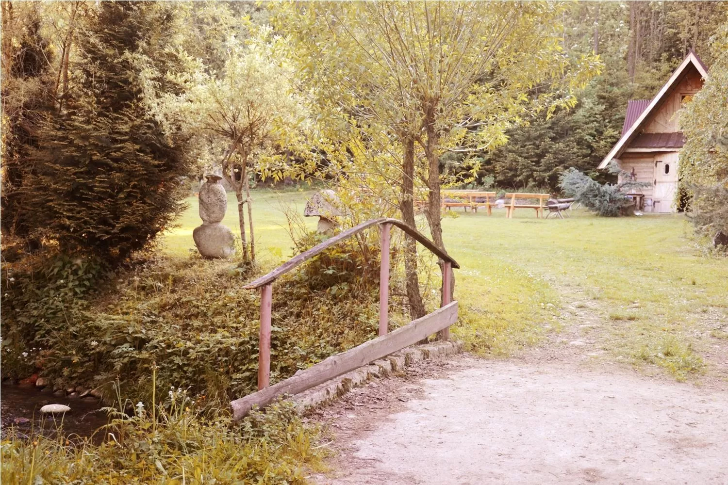 Entertainment, Garden in Chata u Bronka