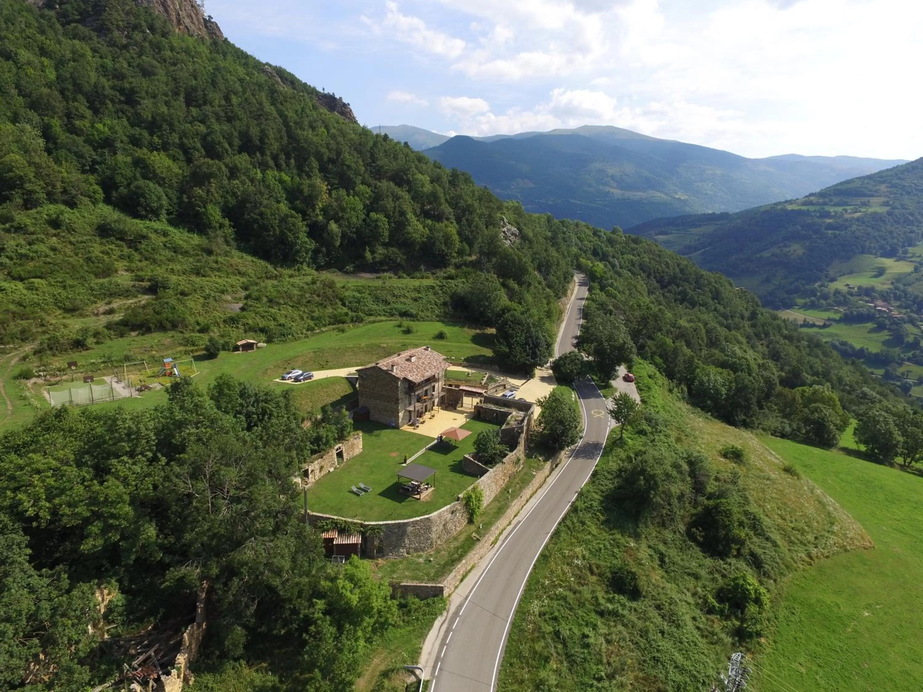 Bird's eye view in La Casassa de Ribes