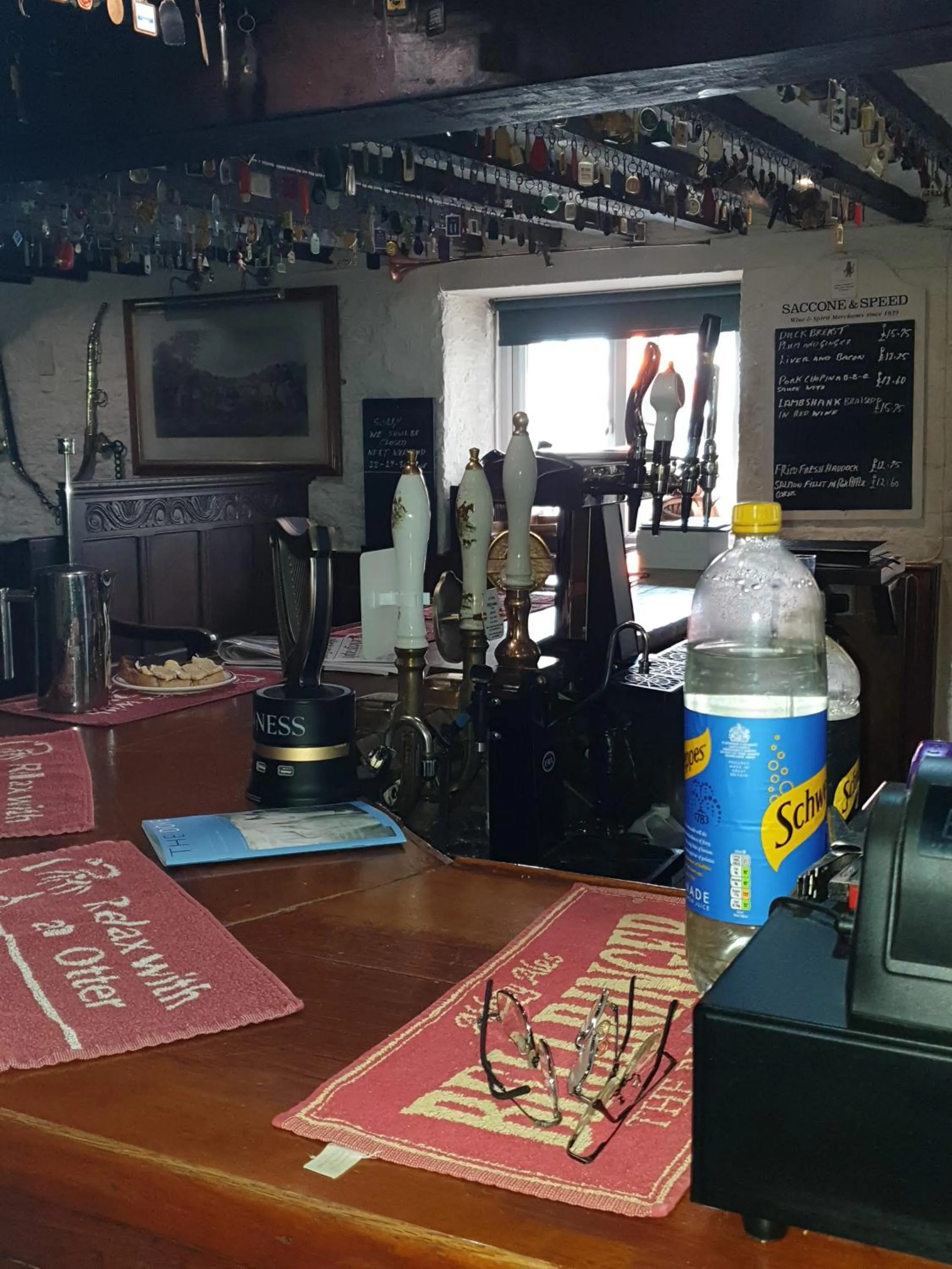 Lounge or bar in the old red lion