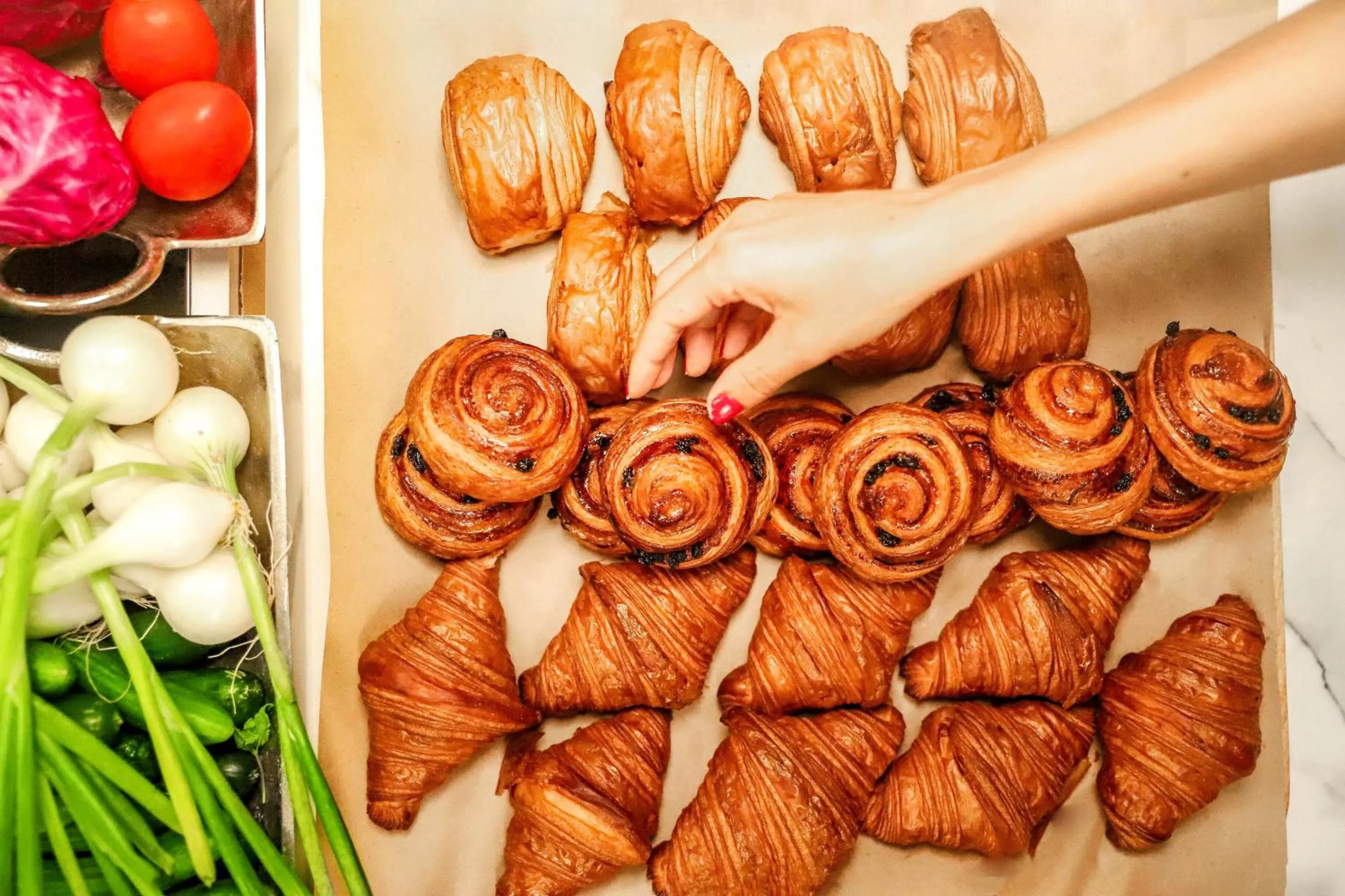 Buffet breakfast in Arlo NoMad