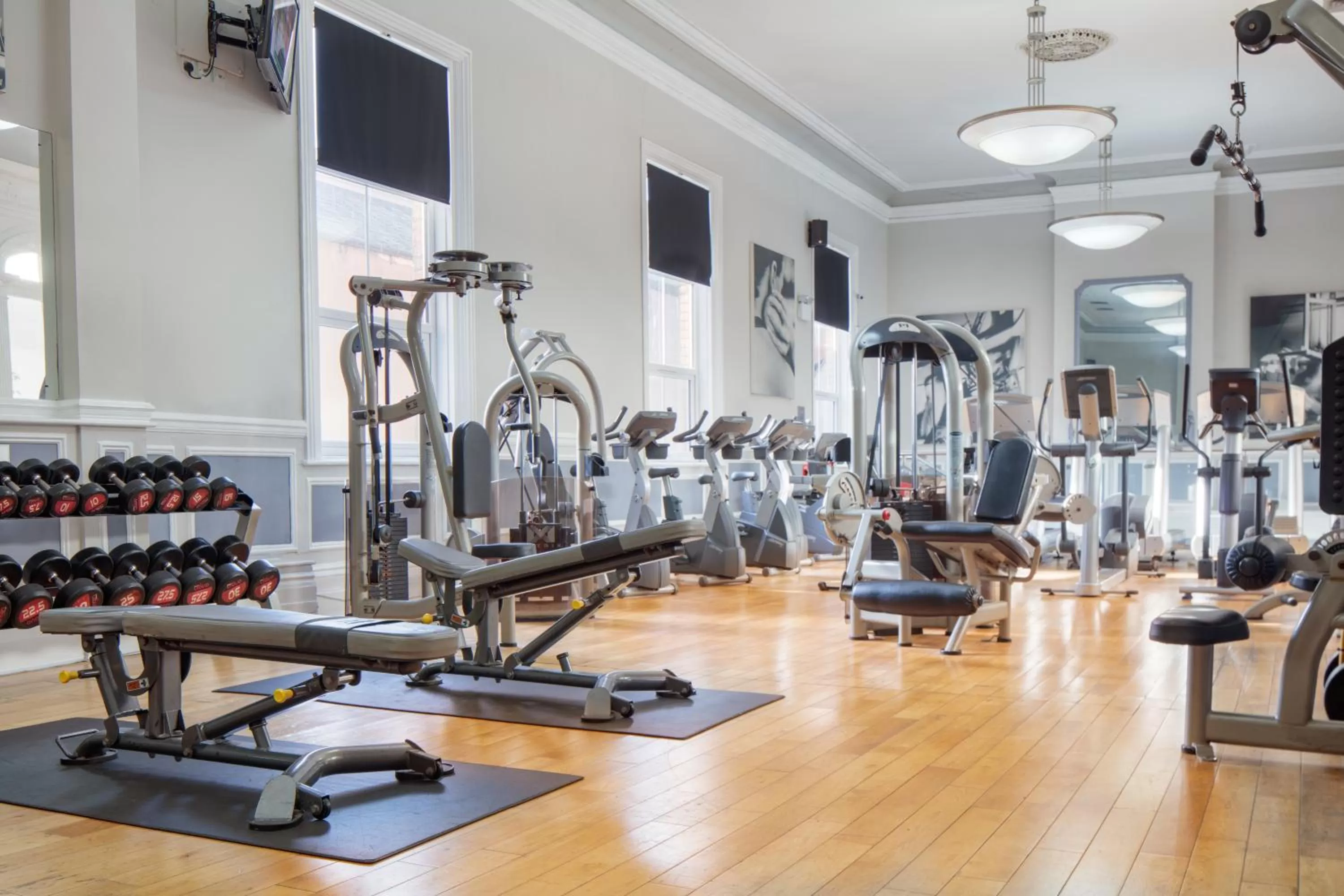 Fitness centre/facilities in The Worcester Whitehouse Hotel