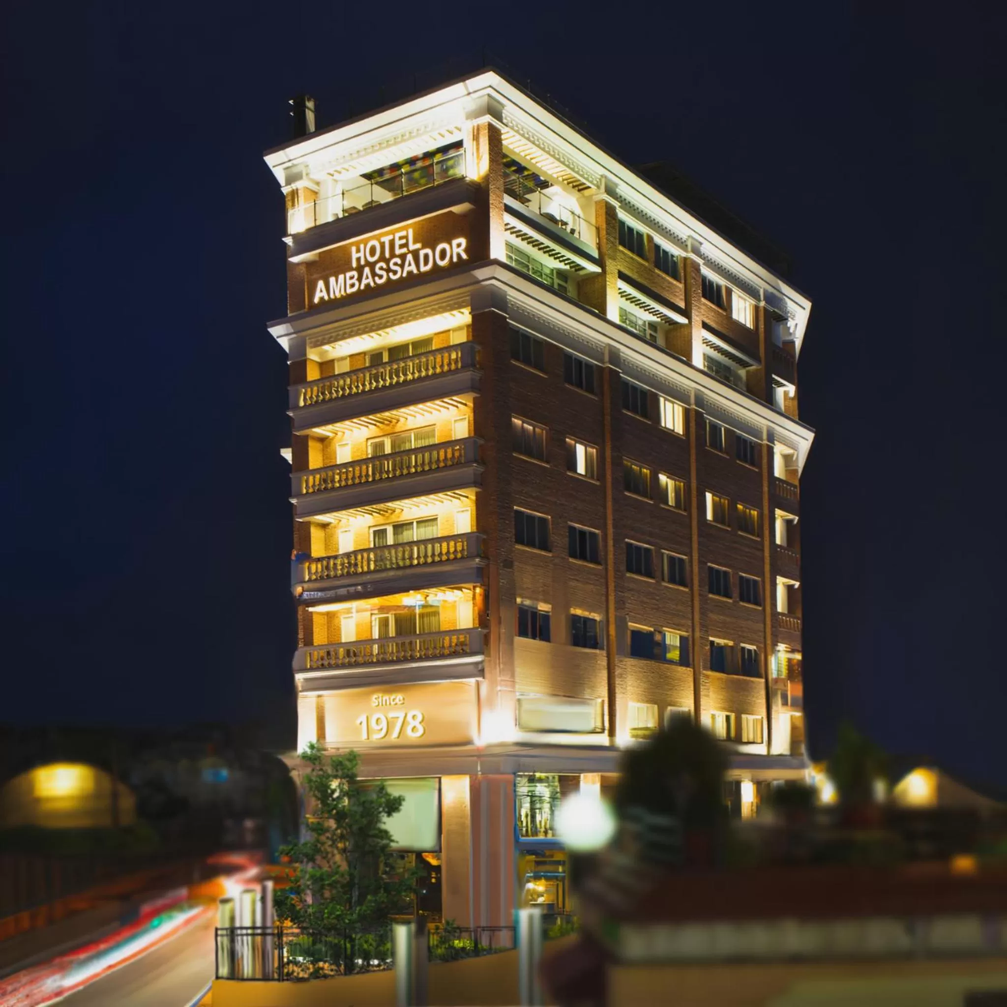 Property building in Hotel Ambassador by ACE Hotels