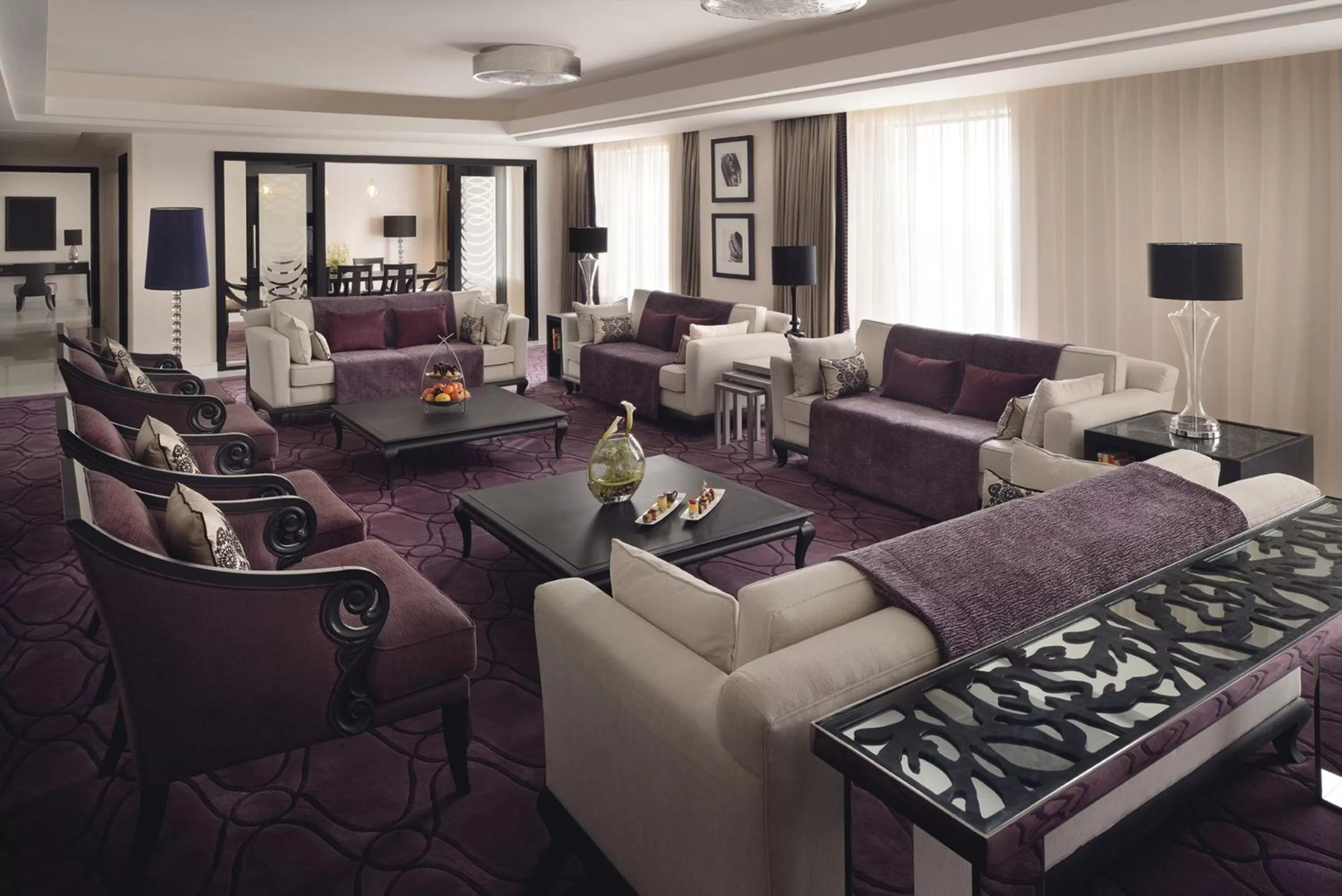 Seating area in Voco - Riyadh by IHG