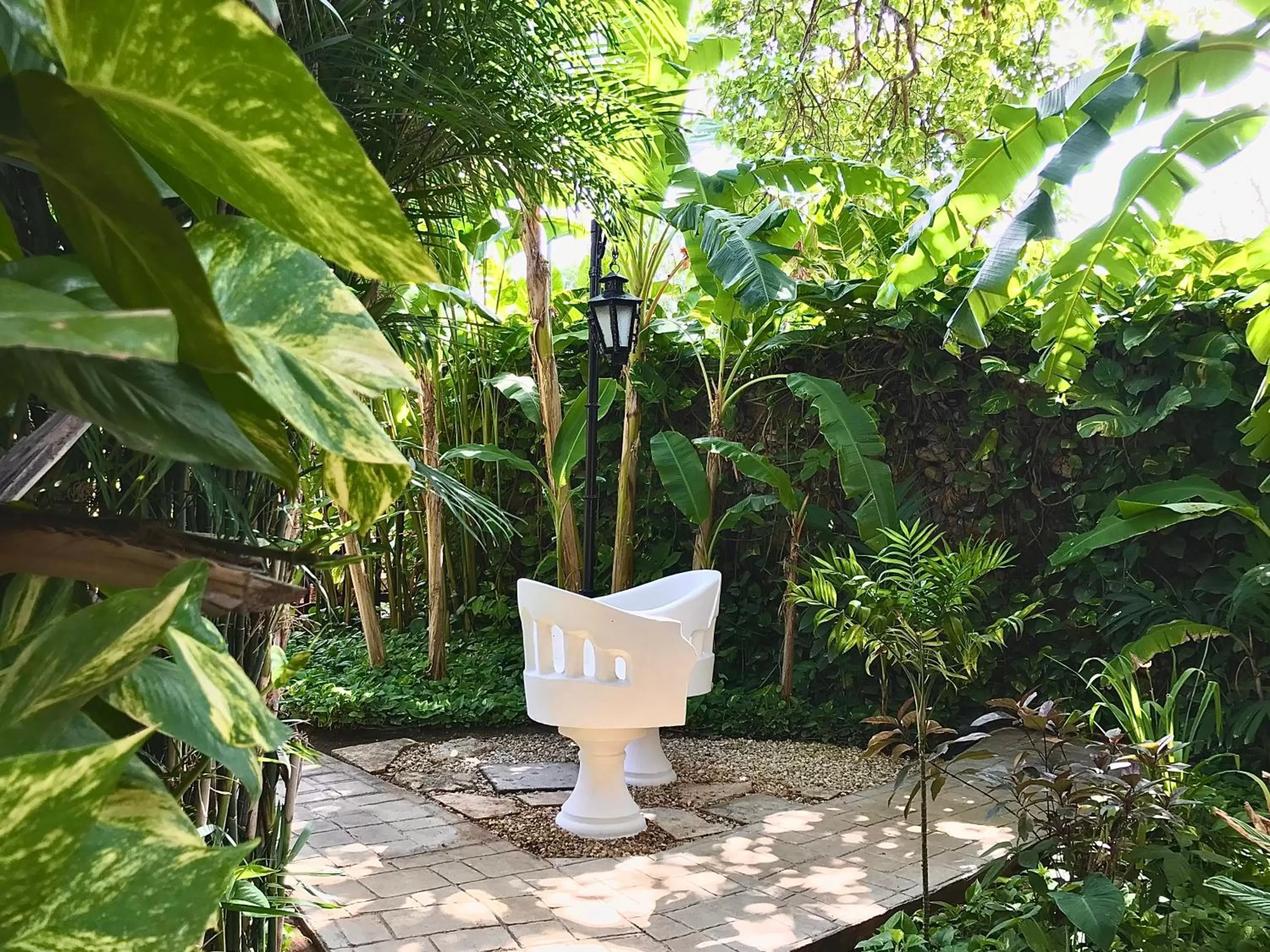 Garden view in Casa Tia Micha