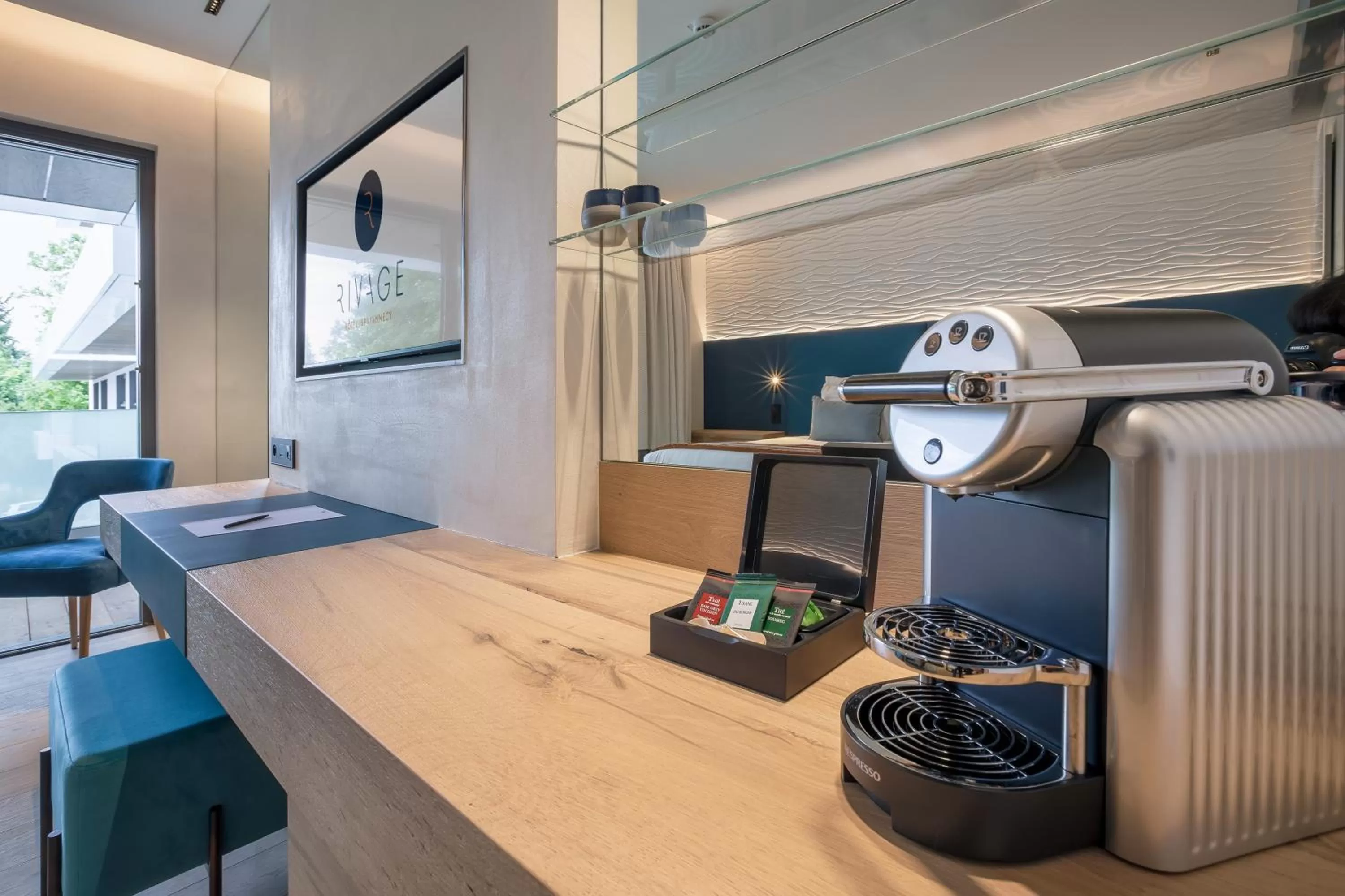 Coffee/tea facilities in Rivage Hôtel & Spa Annecy