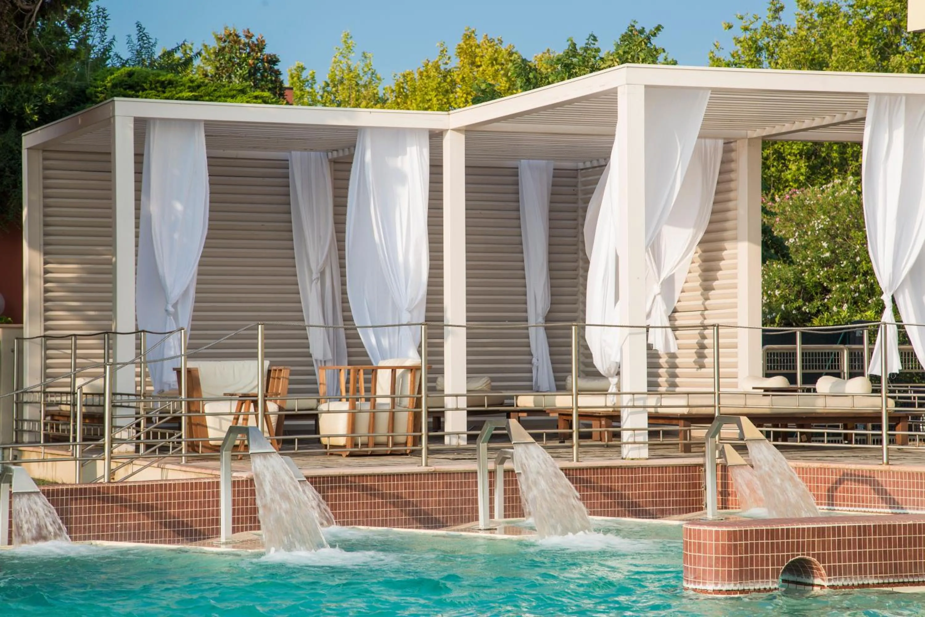 Balcony/Terrace in Grand Hotel Terme Sirmione