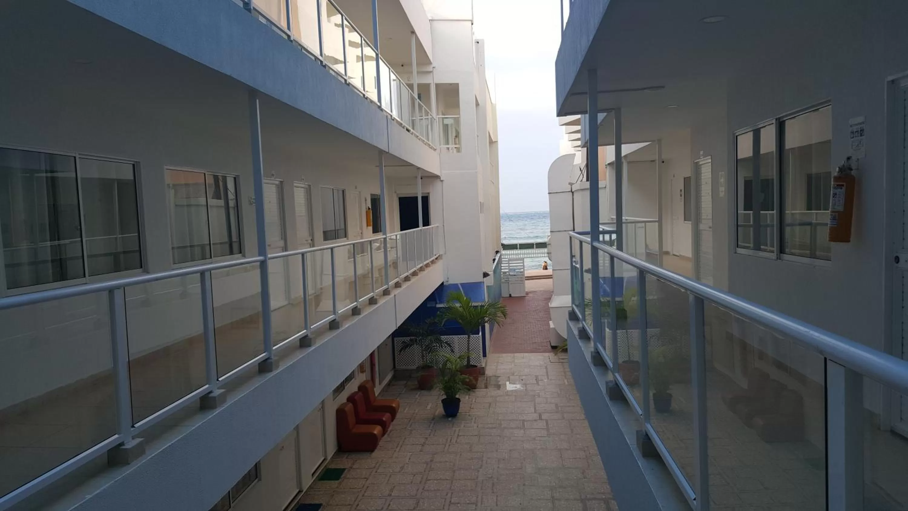 Balcony/Terrace in Caribbean Island Hotel Piso 2