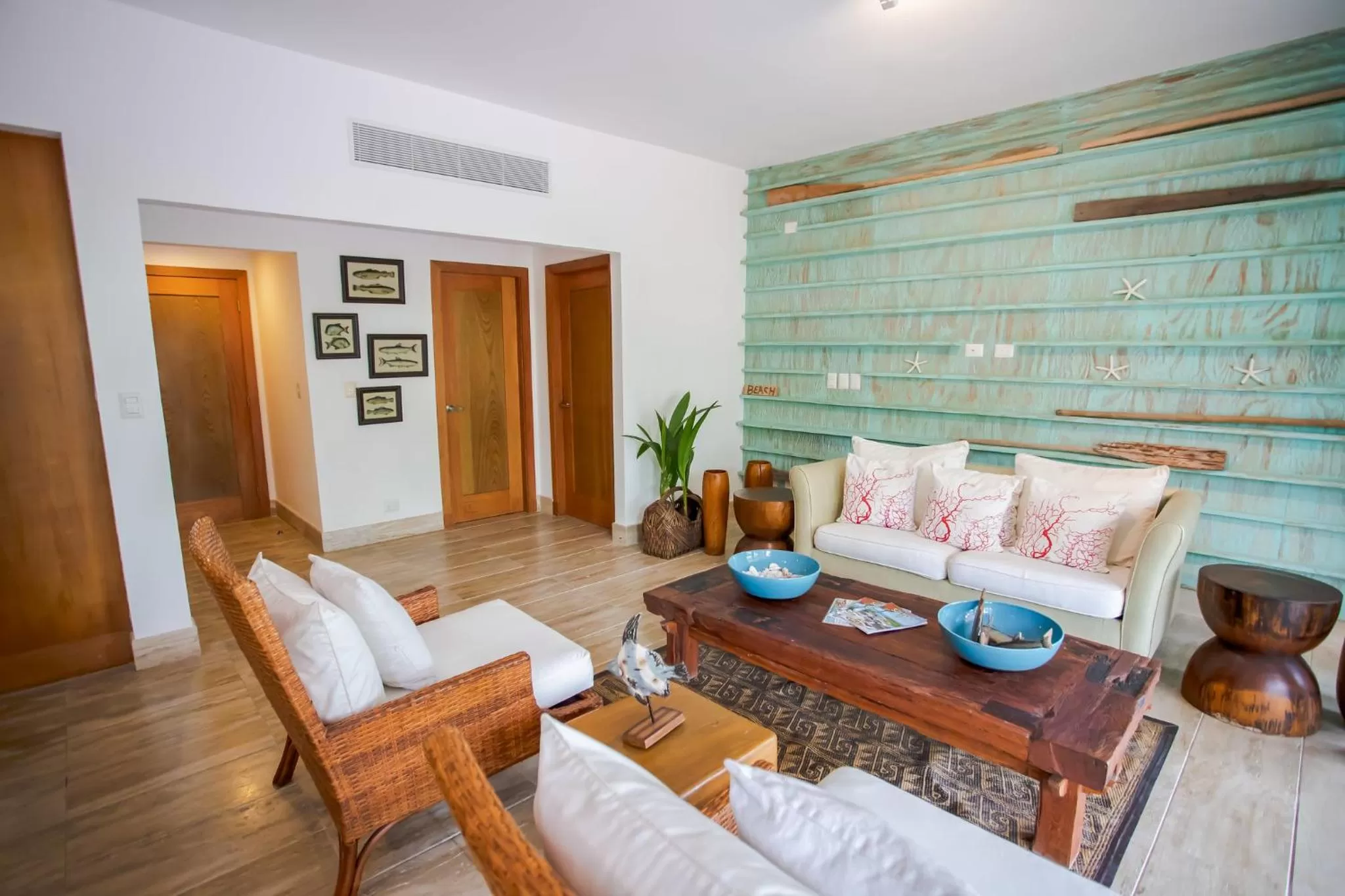 Living room in Xeliter Balcones del Atlantico - Las Terrenas