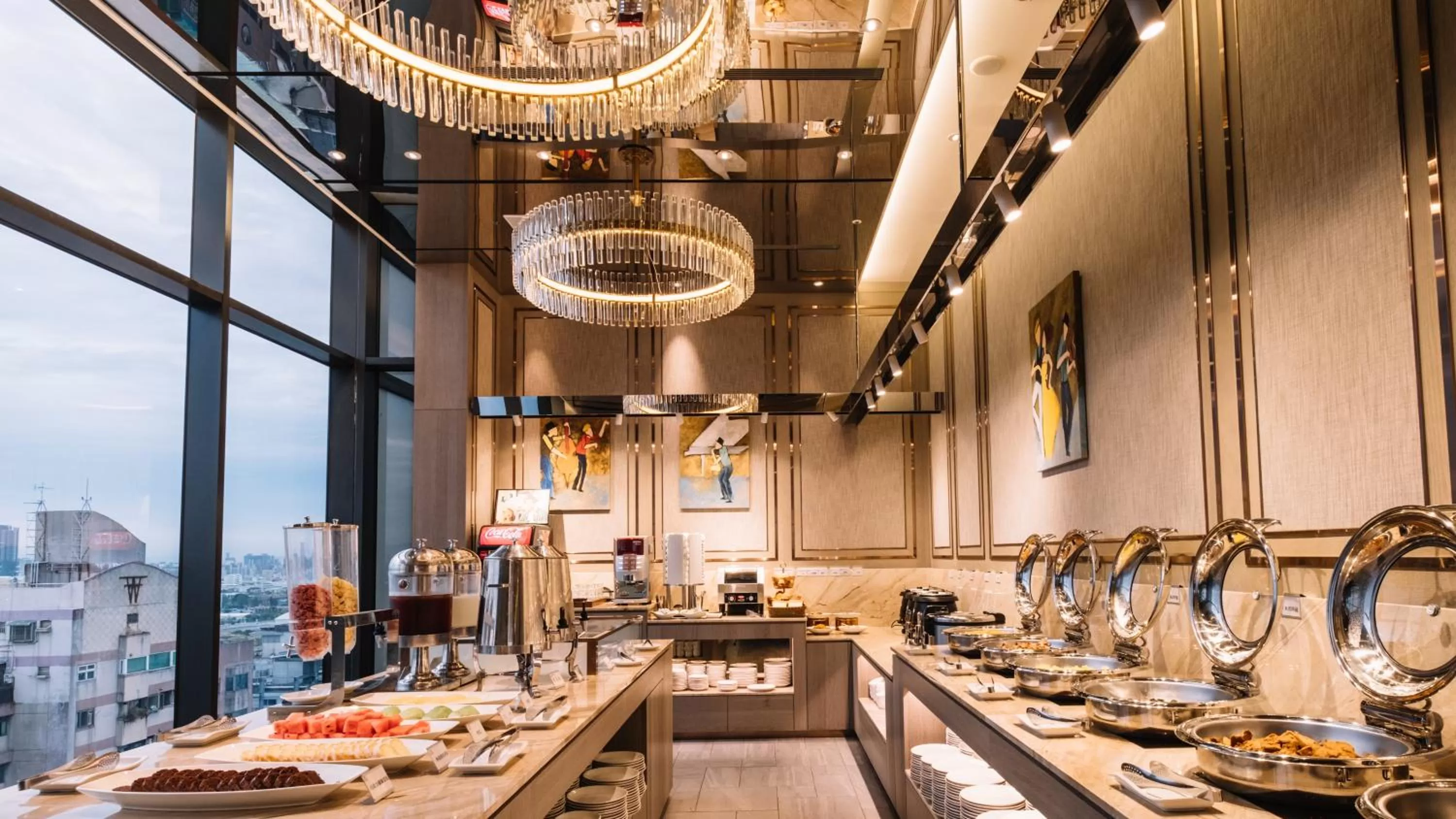 Buffet breakfast in Kloud Hotel